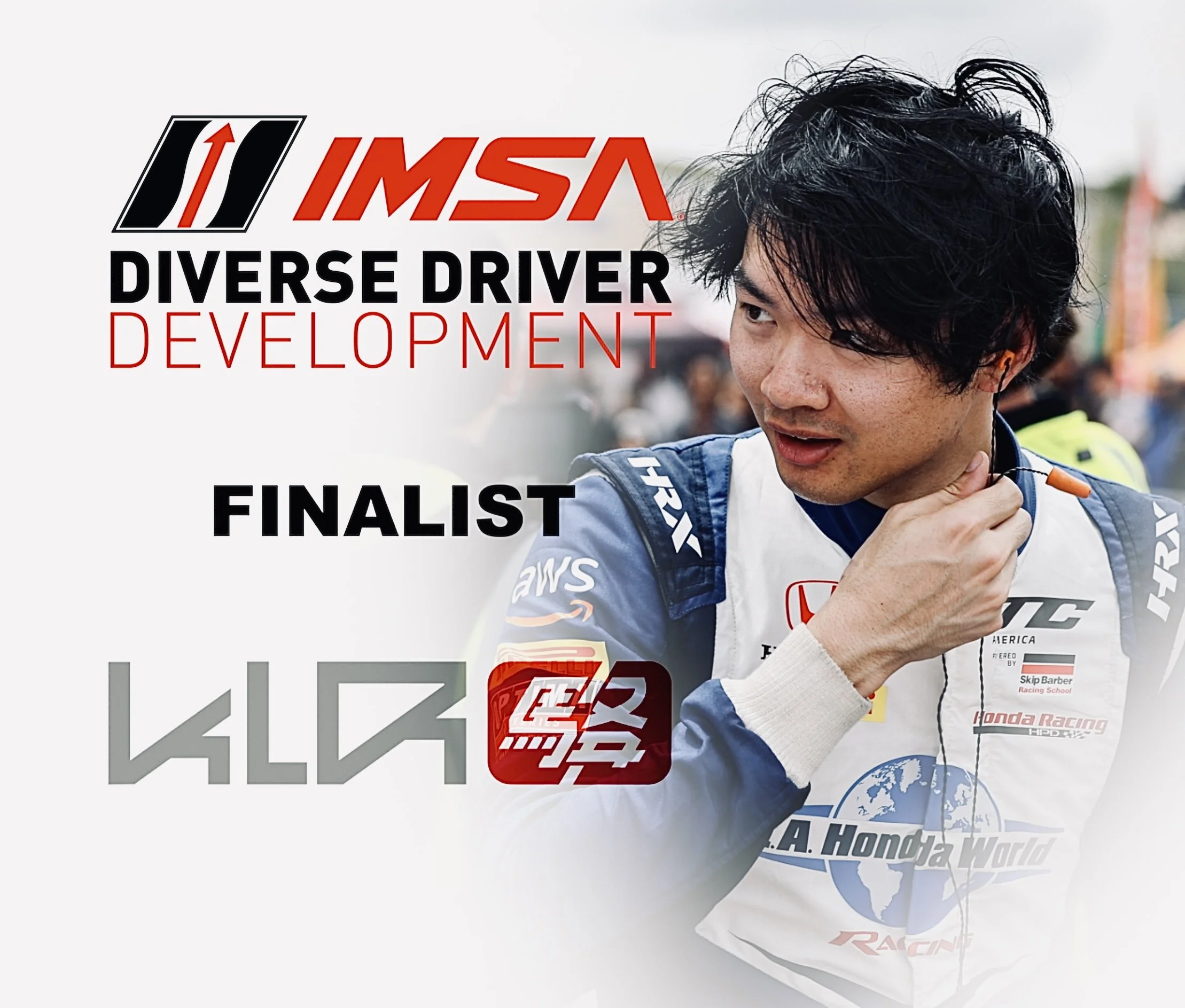 Loh Selected as 1 of 9 Finalists for the 2025-26 IMSA Diverse Driver Development Scholarship