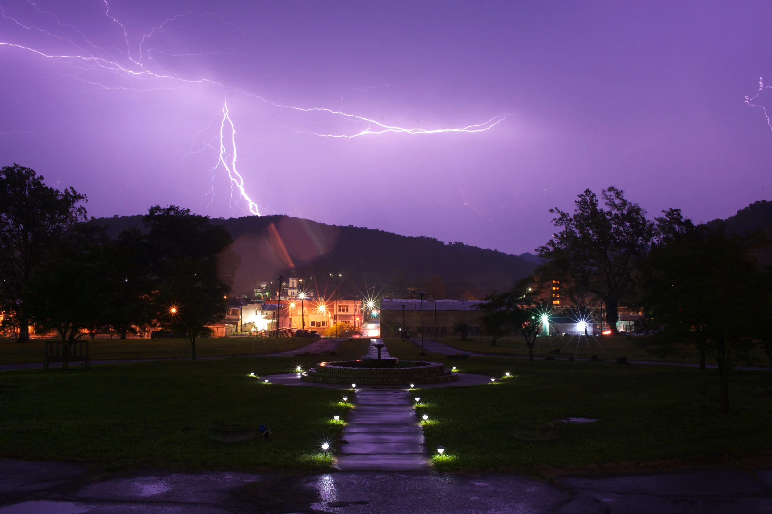 Lightning Storm - Trans-Allegheny Lunatic Asylum