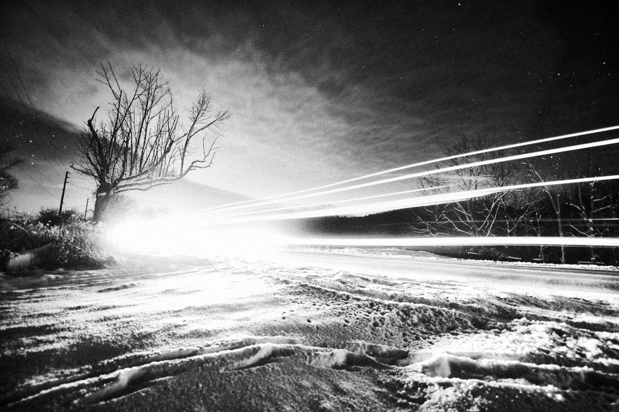 First Contact/Blood on the Snow (B+W Version)