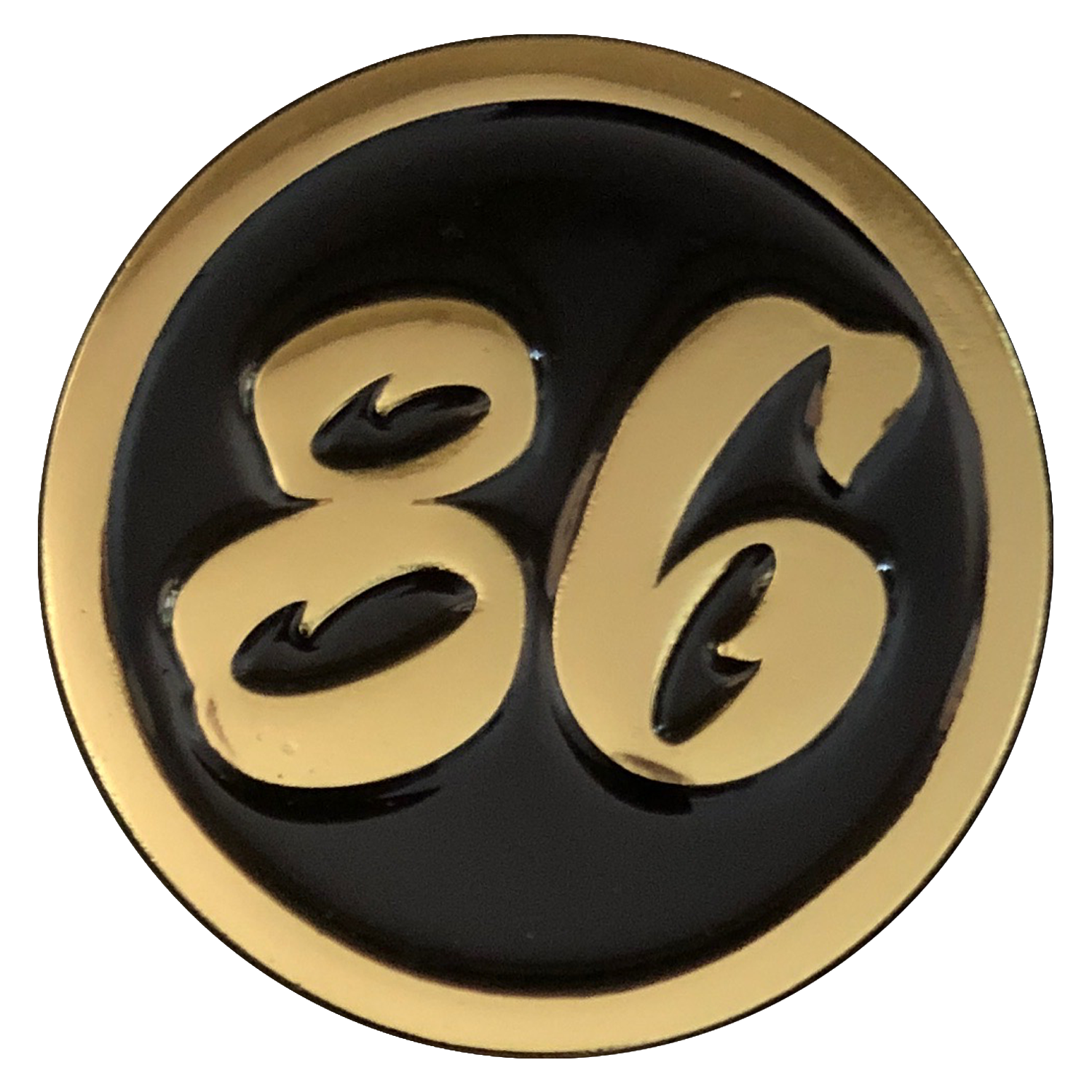 BLVD YEAR LAPEL PIN — BLVD CHROMB