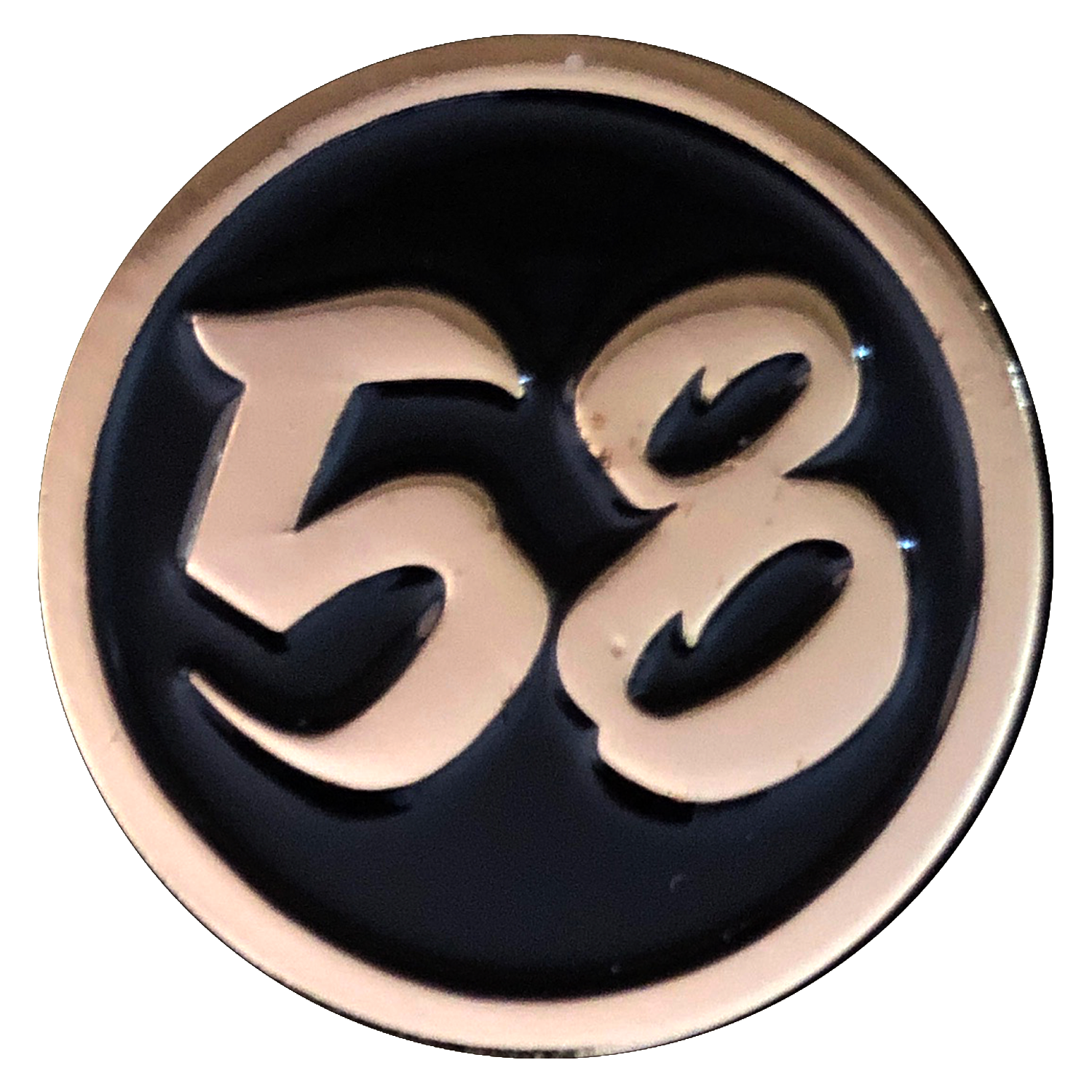 BLVD YEAR LAPEL PIN — BLVD CHROMB