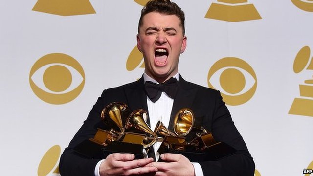 2015 Grammys, photo by Associated Press