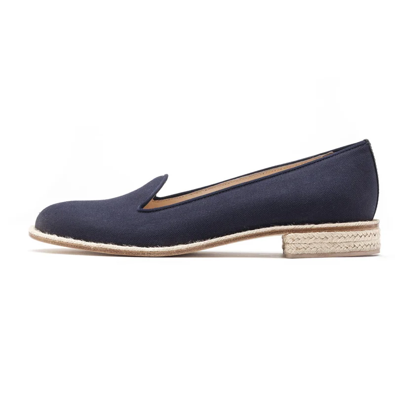 LF0110A Christina navy canvas raffia Side.jpg
