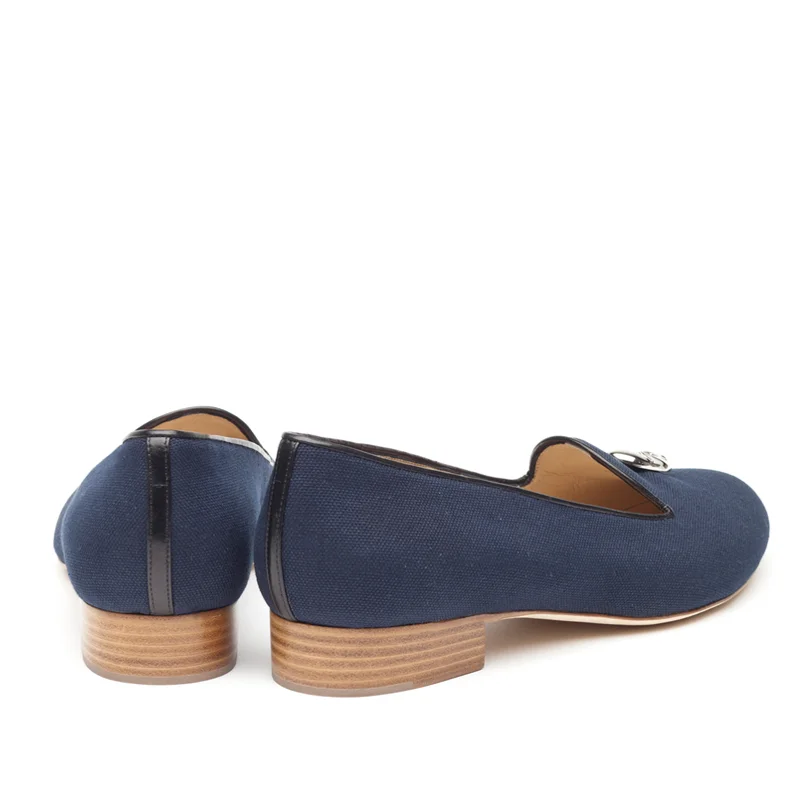 LF0044 Colette Navy Canvas Rear.jpg