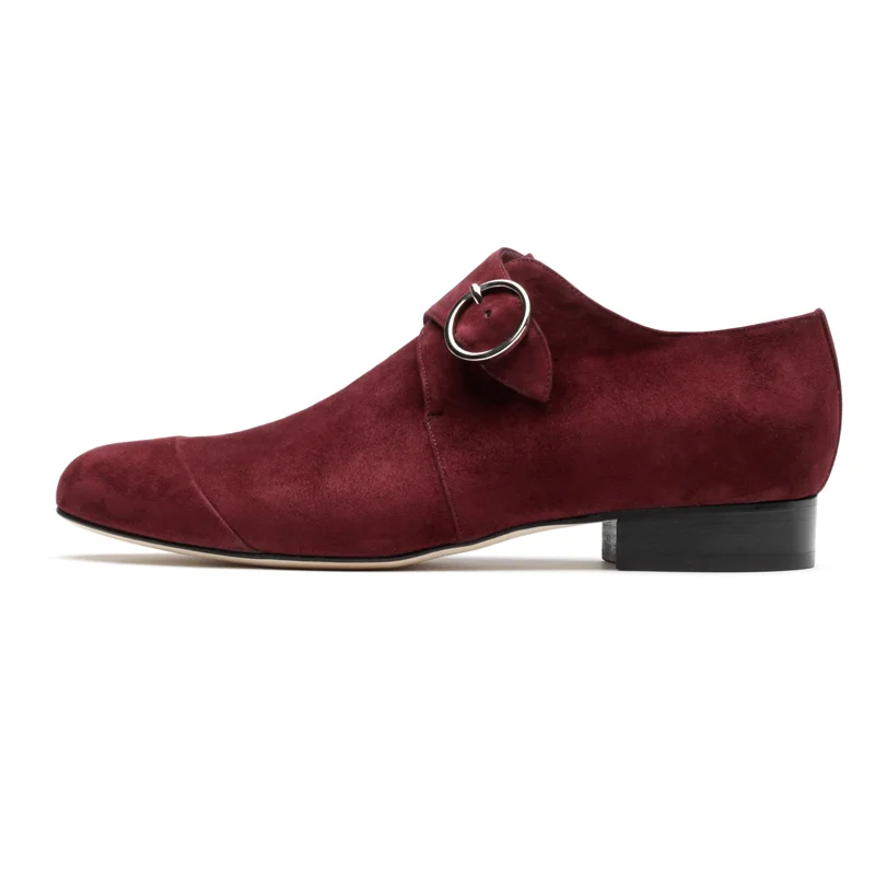 LF0033 Nicole Burgundy suede side.JPG