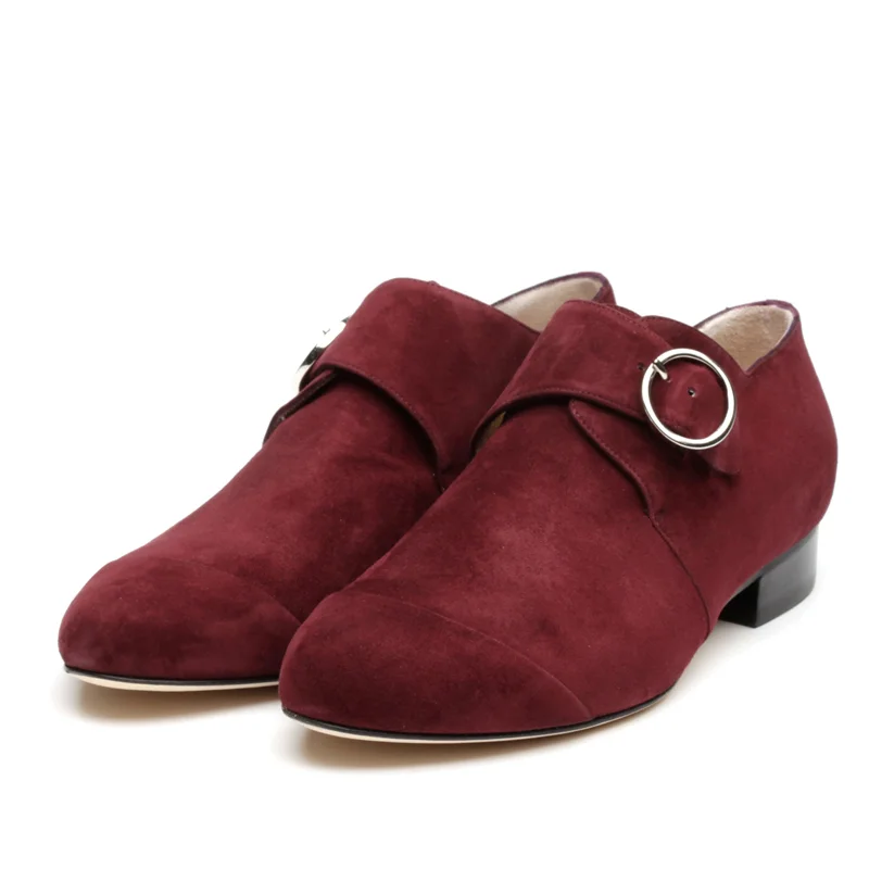 LF0033 Nicole Burgundy suede pair.jpg