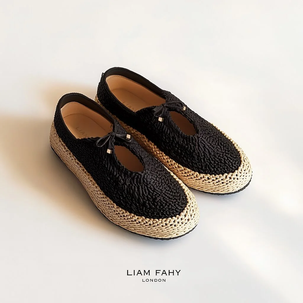 &ldquo;Everybody want to rule the world&rdquo; 🌞 
.
.
.
.
- hand woven upper with nickel terminals and rubber espadrille outsole
- hand woven basket with veg tan leather trims
.
.
.
.

#LiamFahyLondon #StudioFahy  #espadrille #luxuryfootwear #ArtHee