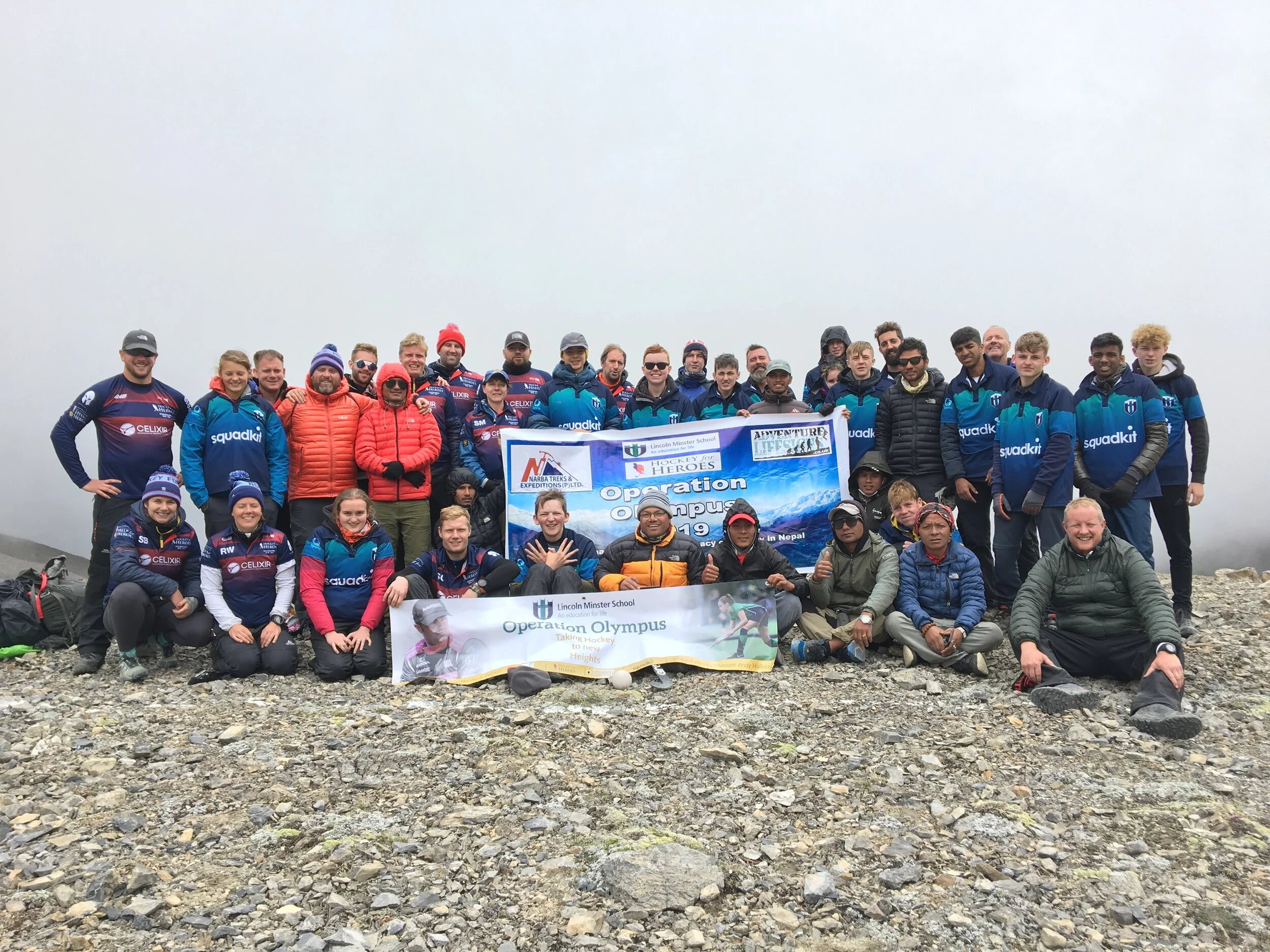 Hockey for Heroes and Lincoln Minster School Obtain Guinness World Record