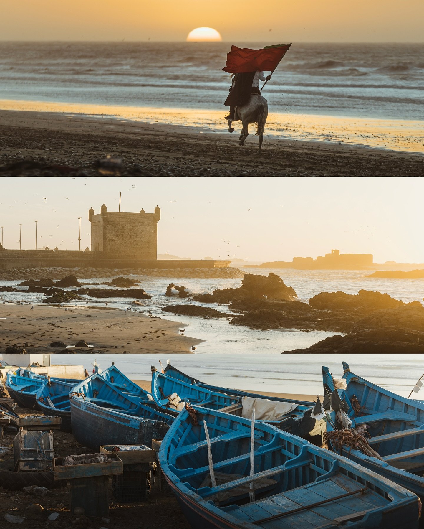 First time back in Morocco since 2018, exploring the historic port of Essaouira and Morocco&rsquo;s Atlantic coastline 🇲🇦