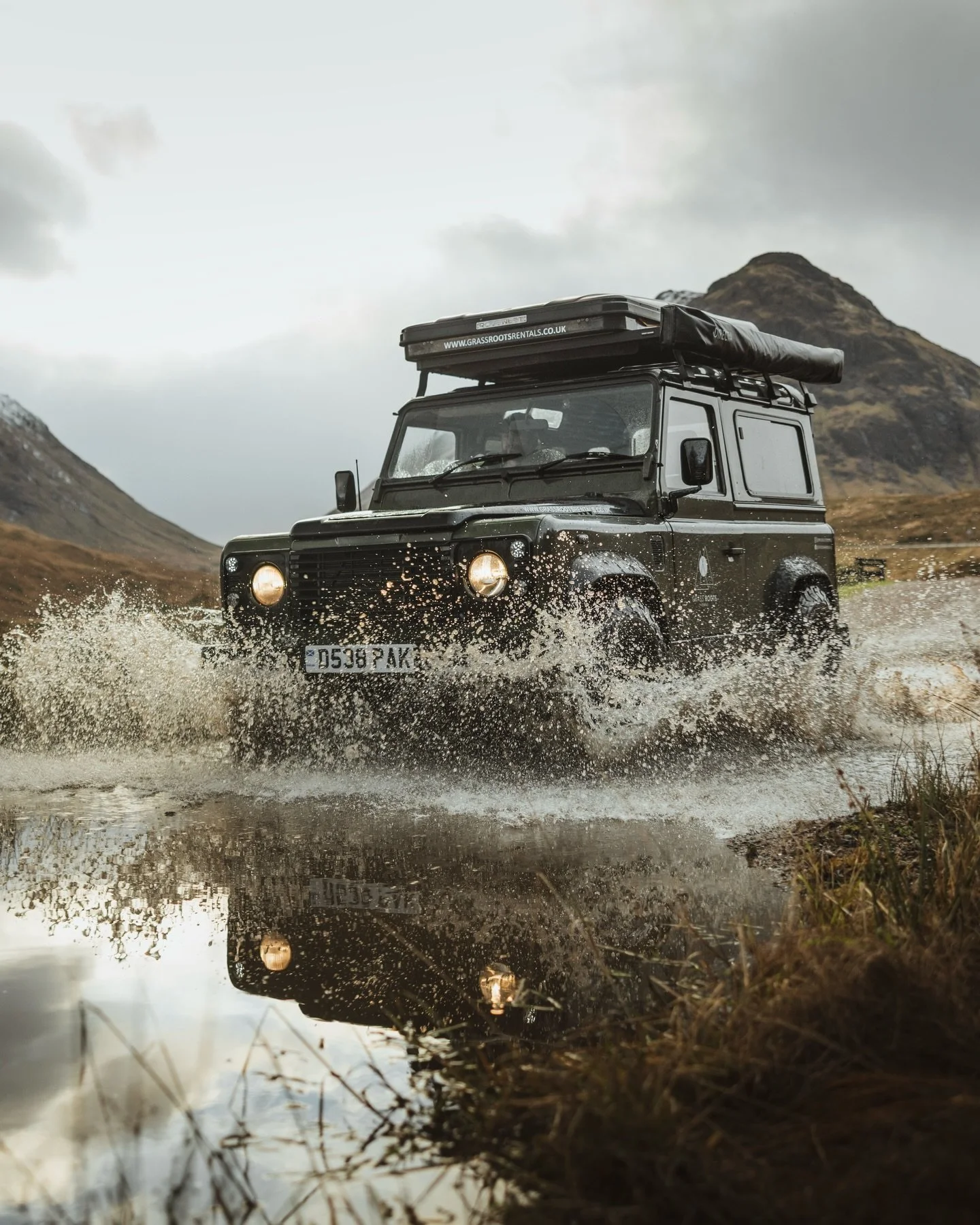 Good times up in the Highlands with @thebearandwolfco and @grassrootsrentals