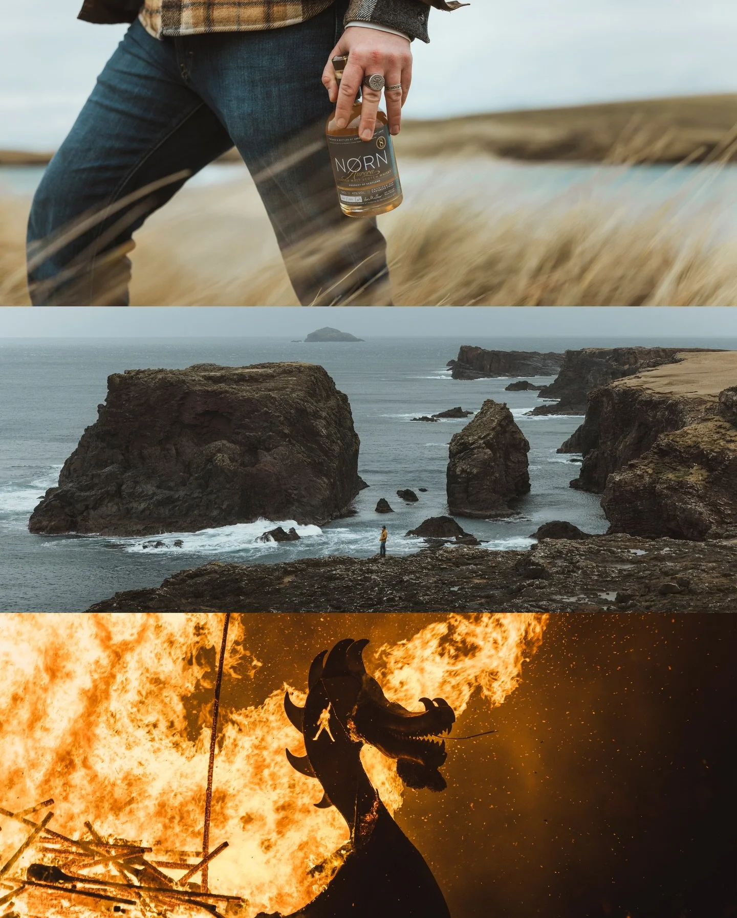 Memorable trip to the Shetlands last week to experience the Up Hella Aa festival with the team at @thebearandwolfco and @lerwickdistillery 

72 hours of fire, scotch and good company.

Keep on eye on the Bear &amp; Wolf YouTube this Saturday for the 