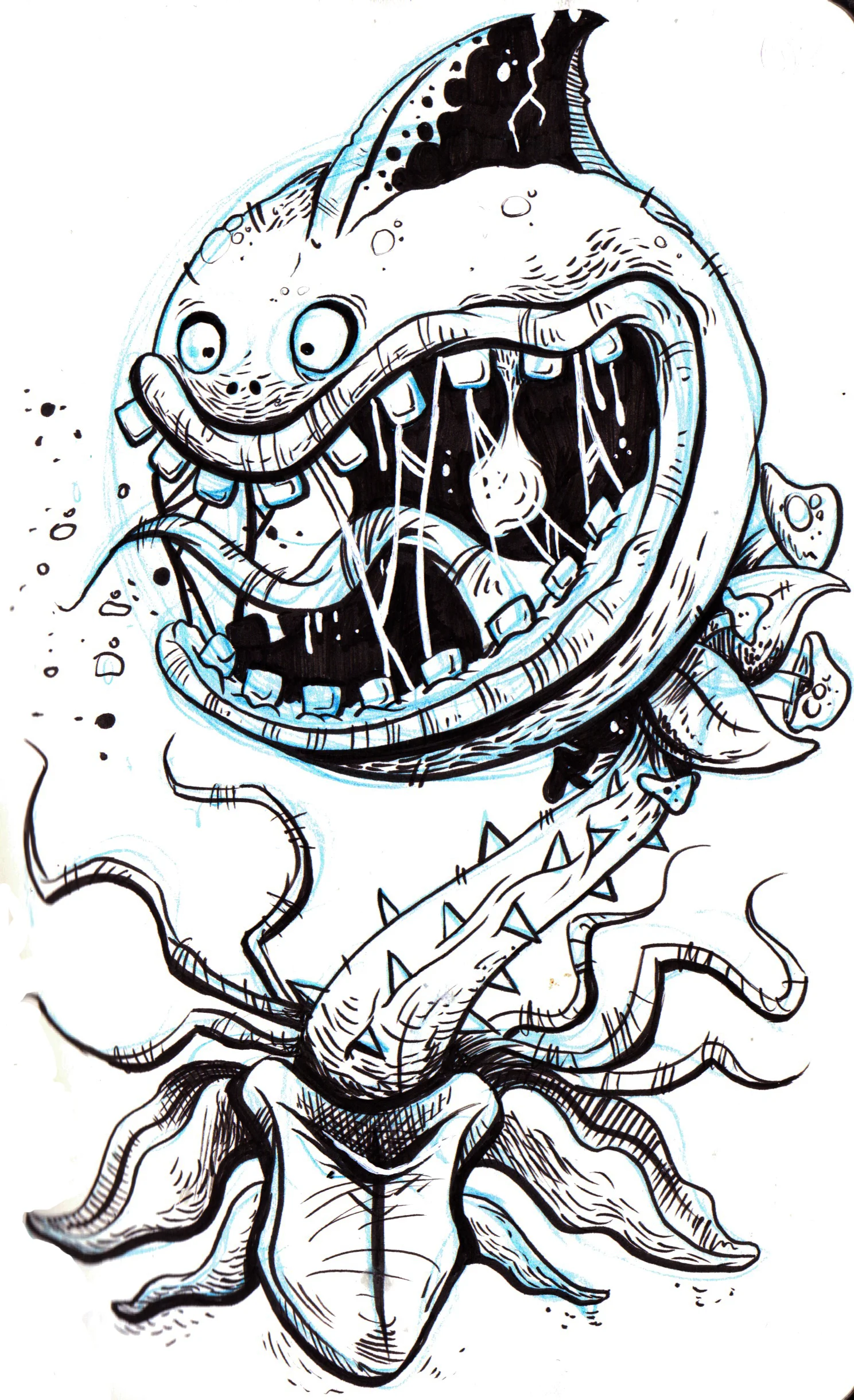 MORE INKTOBER DRAWINGS!