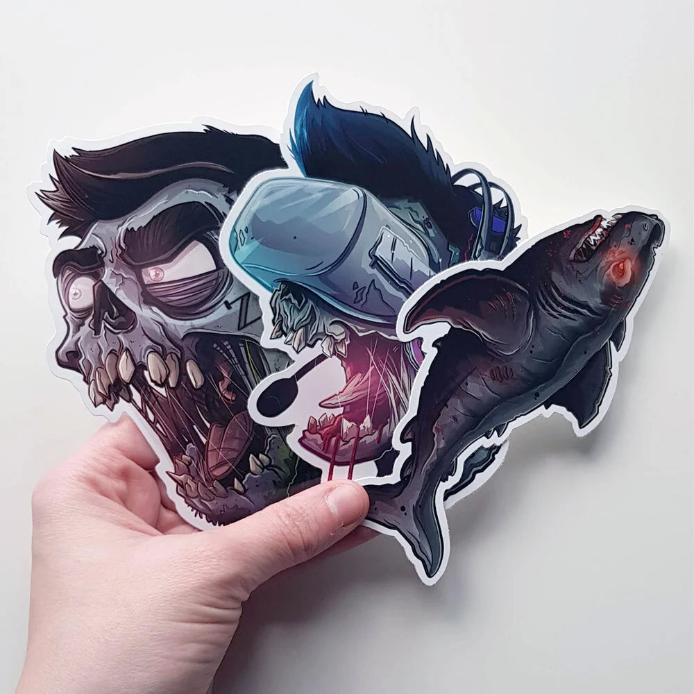 Zombie Sticker Pack