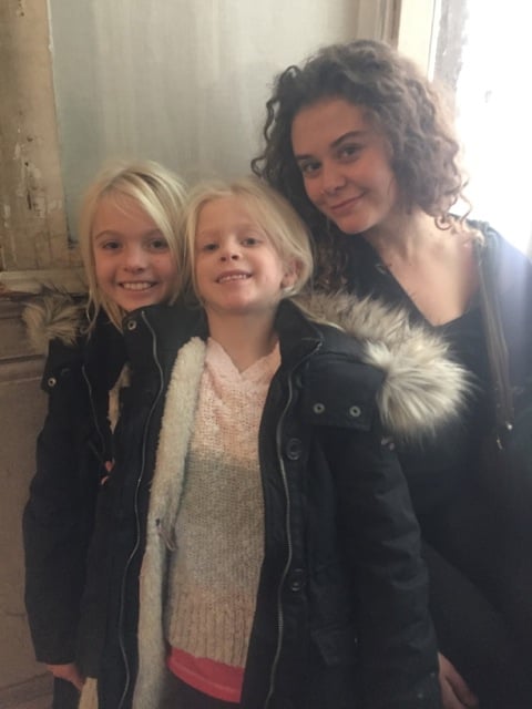 Love having children on tours as well! Catherine and Elizabeth are 5 and 8.