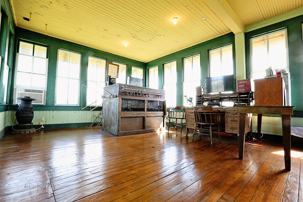 Tower 17 interior as it prepares for renovation in early 2015.