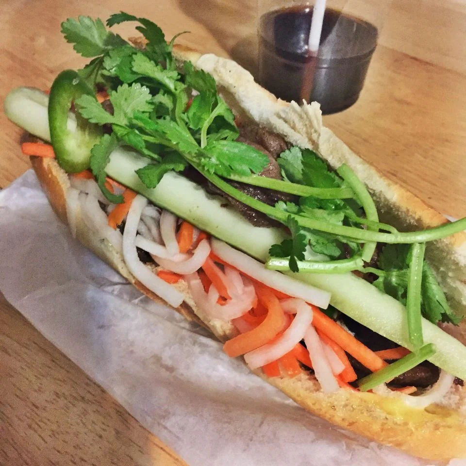 Pho Viet's BBQ pork banh mi.