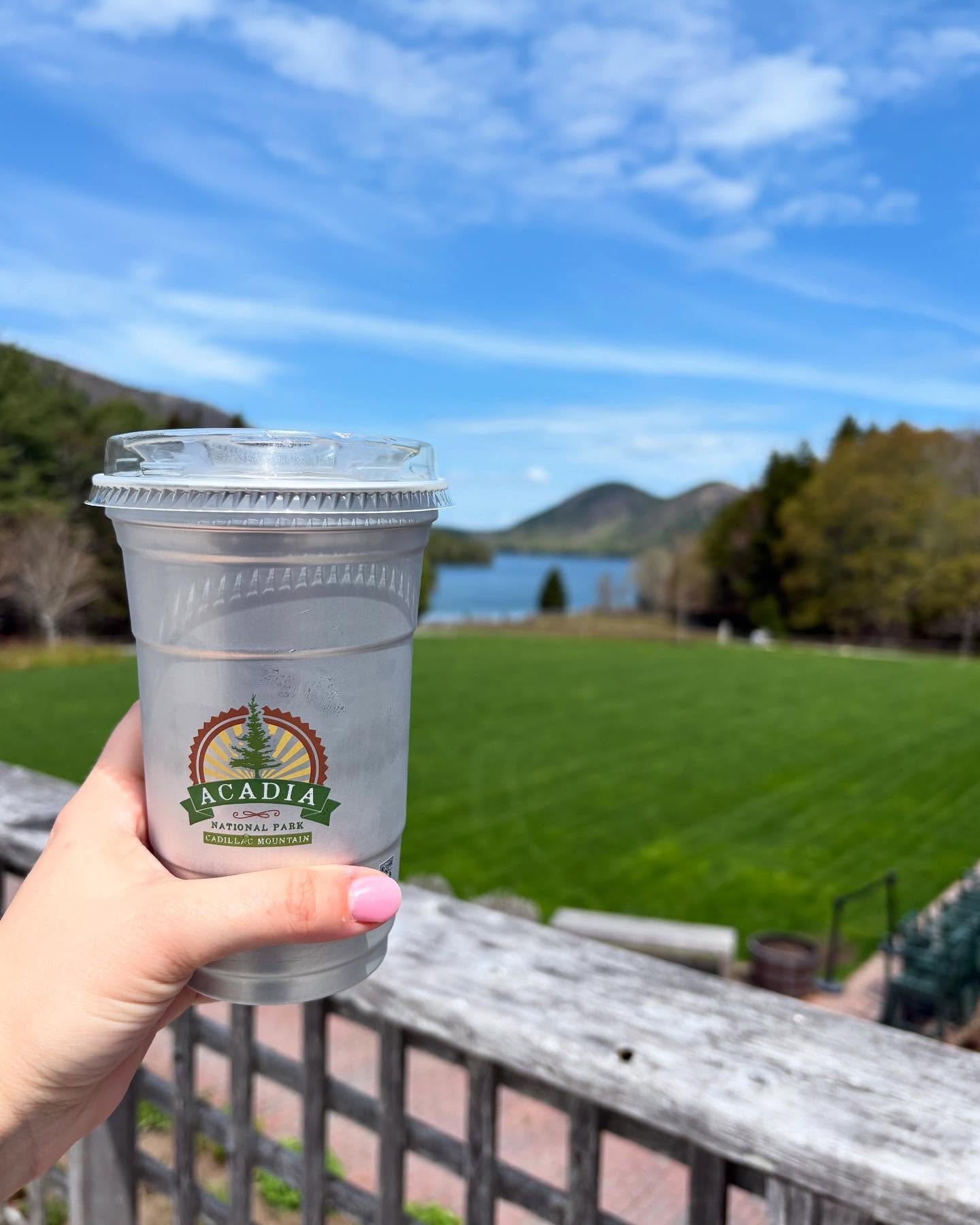Just a few snaps from beautiful Acadia 😌🌲🌊 we were so lucky to have perfect sunny weather &amp; almost the place to ourselves. Can&rsquo;t wait to come back during fall &hearts;️ also blueberry lemonade is a must!