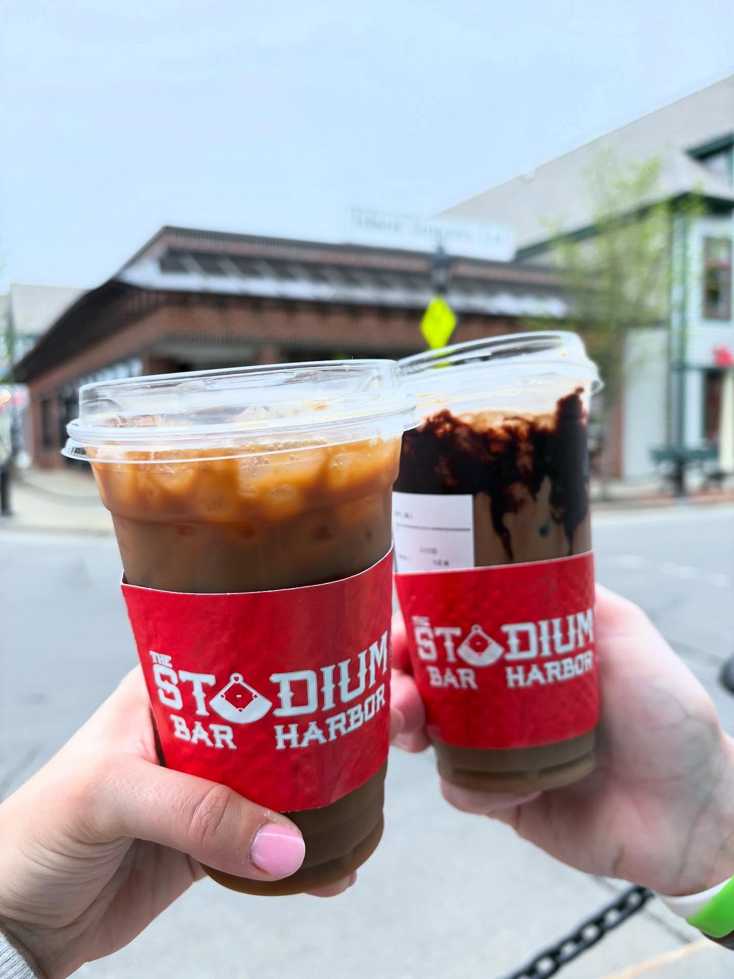 24 hours in Bar Harbor! Many of the restaurants were still closed when we went in early May (definitely a few stand outs on my list I&rsquo;ll be back to try 🙃)

✨ coffee (+ popovers w maple butter) @thestadium.bh 
✨ morning walk along bar harbor sh