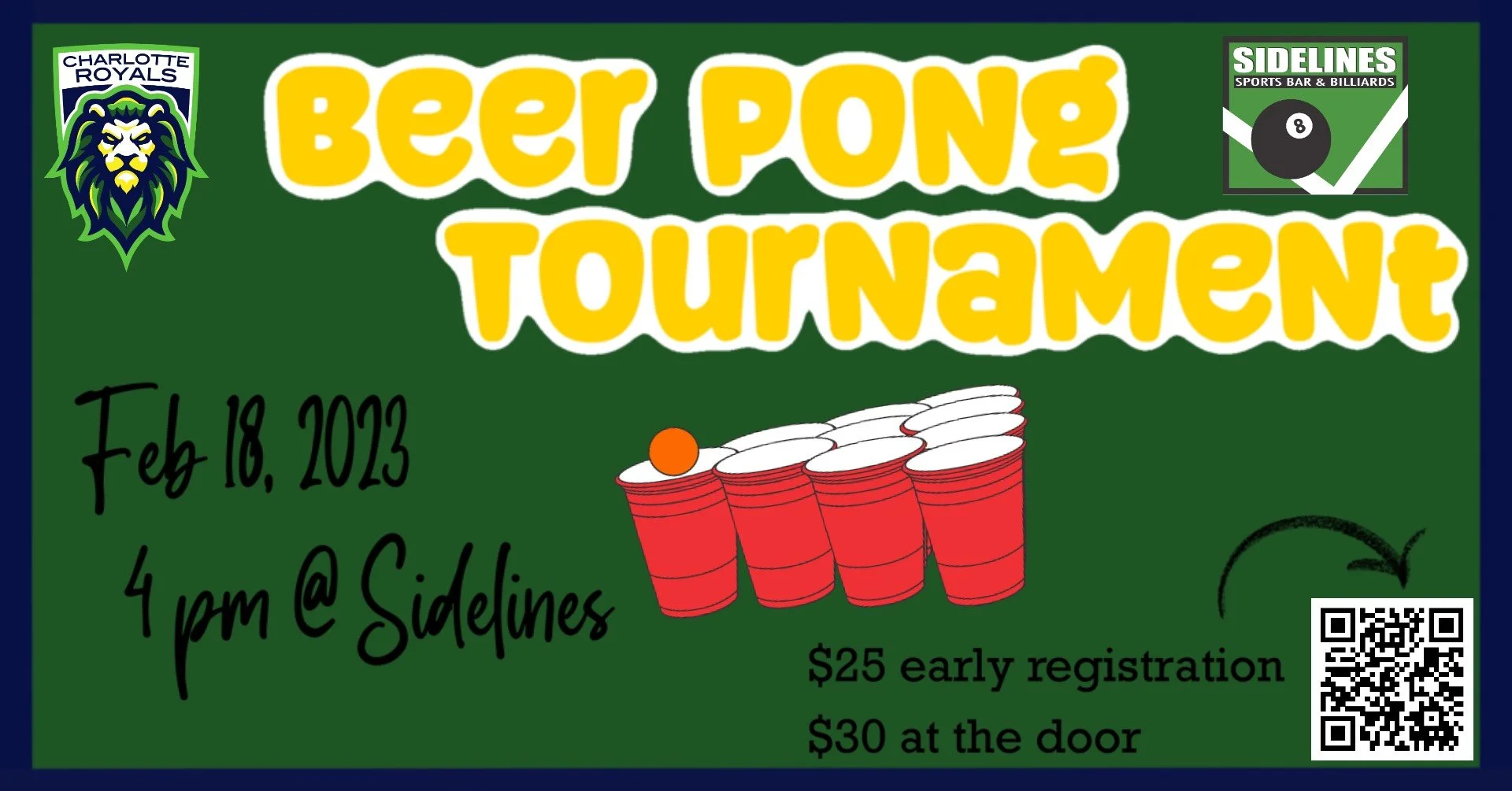 Beer Pong Registration