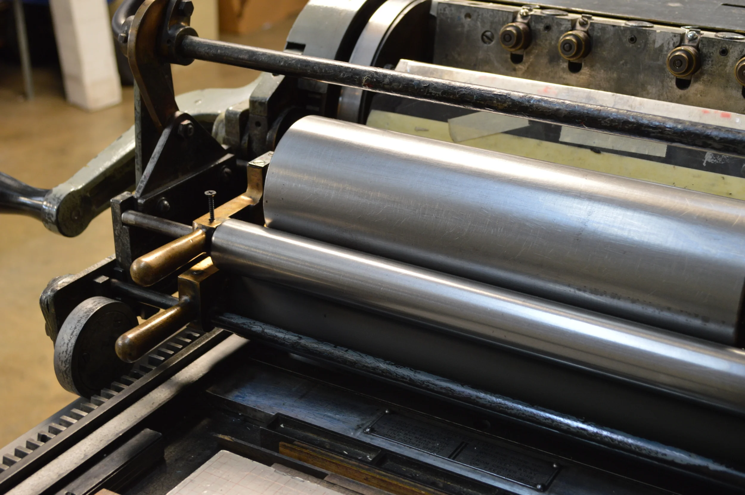1934 Vandercook #4 printing at its best. 