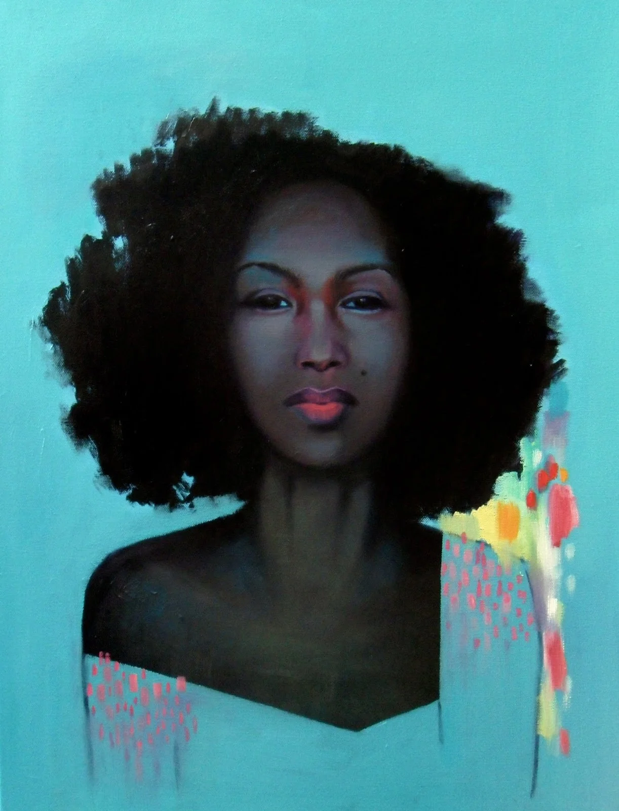 Woman with Color #2