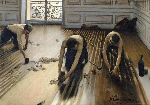 "The Floor Scrapers" Musée d'Orsay, Paris