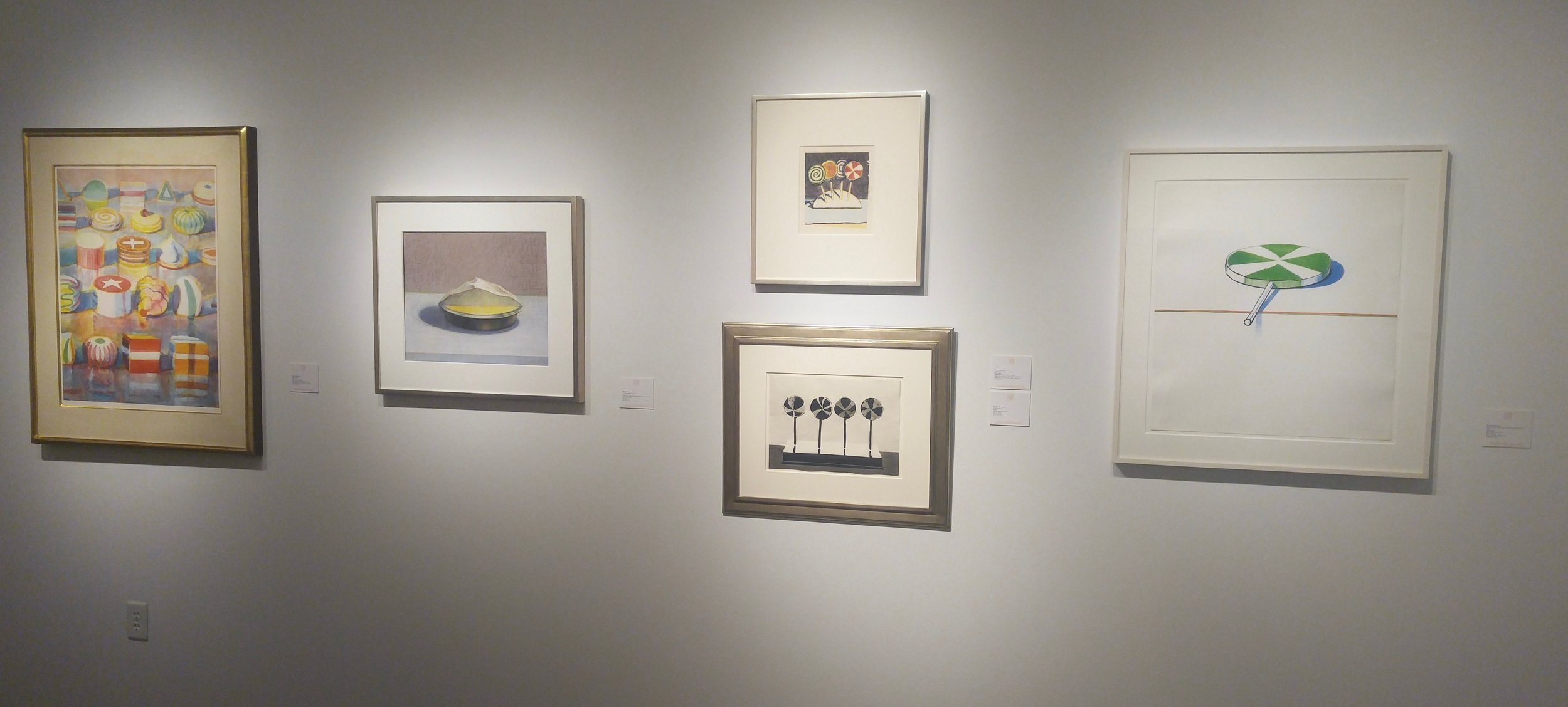 Wayne Thiebaud wall!