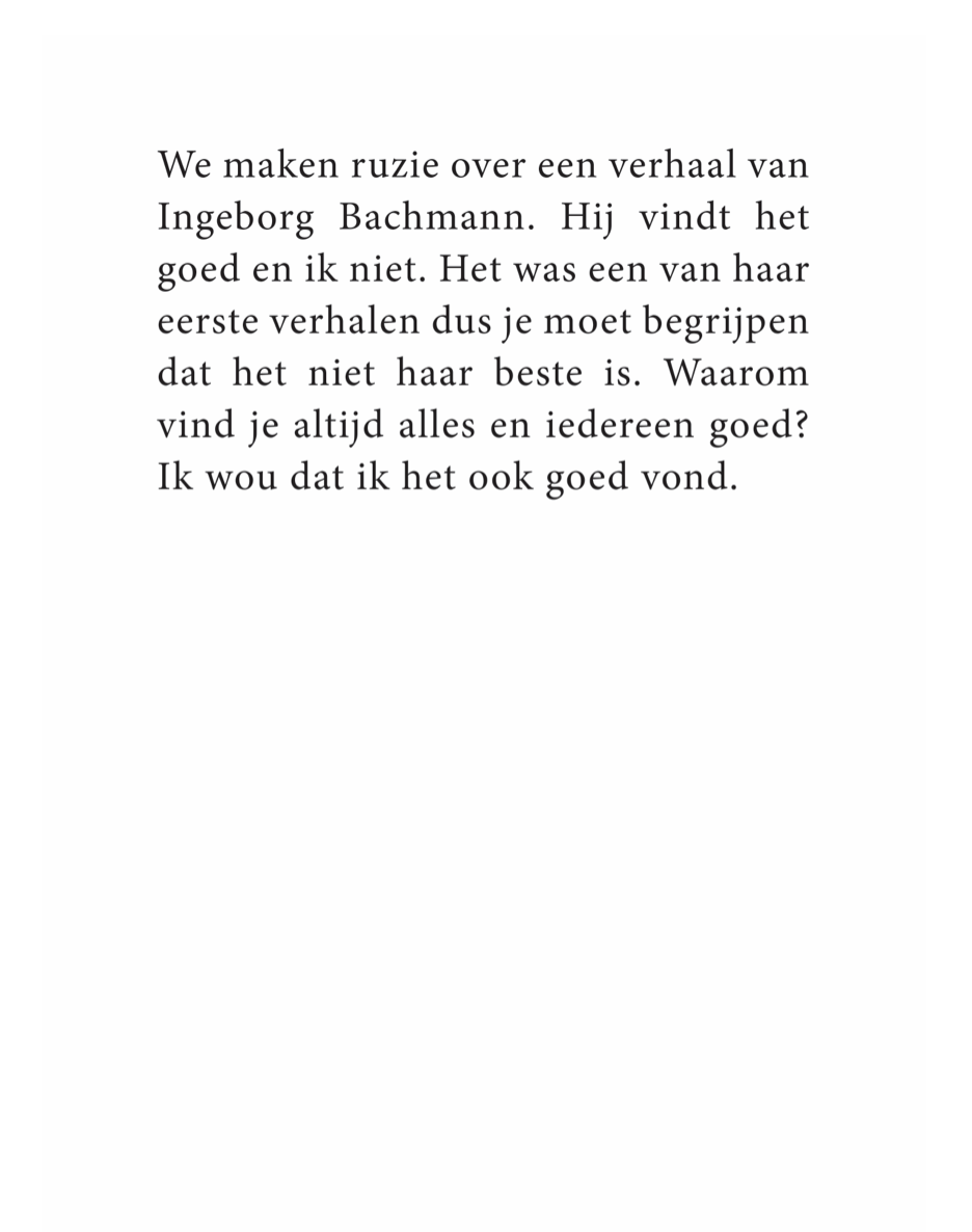  Two texts  Print on paper A0 format ‘Ik was mis’, SECONDroom, Archipel, Antwerp  More info  