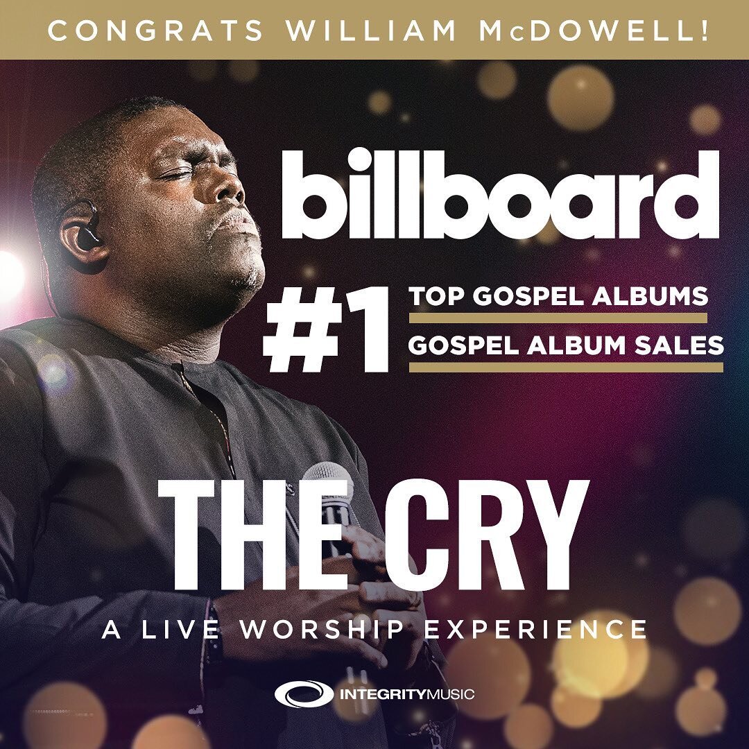 Get the word out! 🗣🗣#promotionalcontent is necessary for #socialengagement - congrats to our friend Pastor William on his 5th #billboard number one album! #graphicdesign