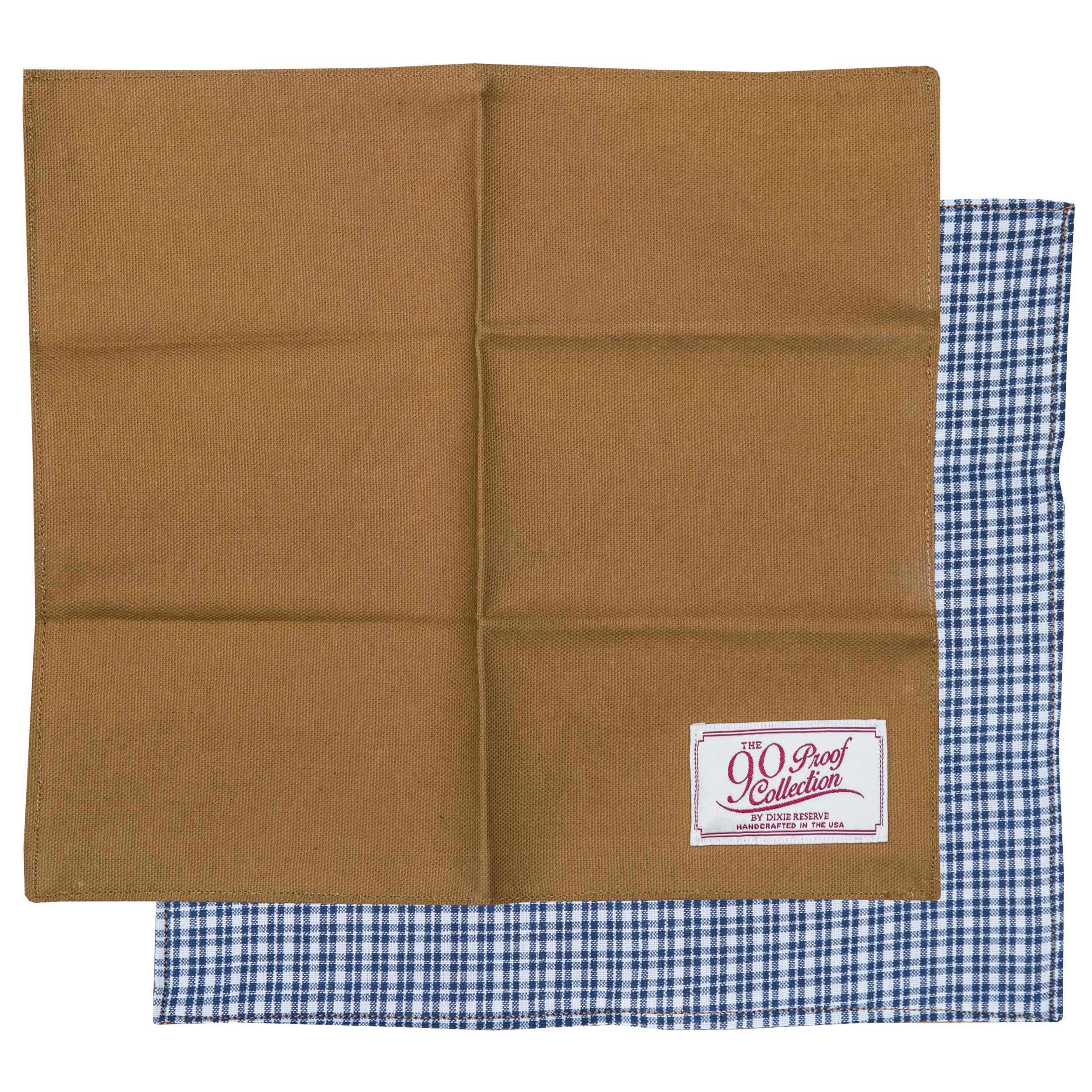 90 PROOF MAN SQUARE (NAVY FLANNEL)