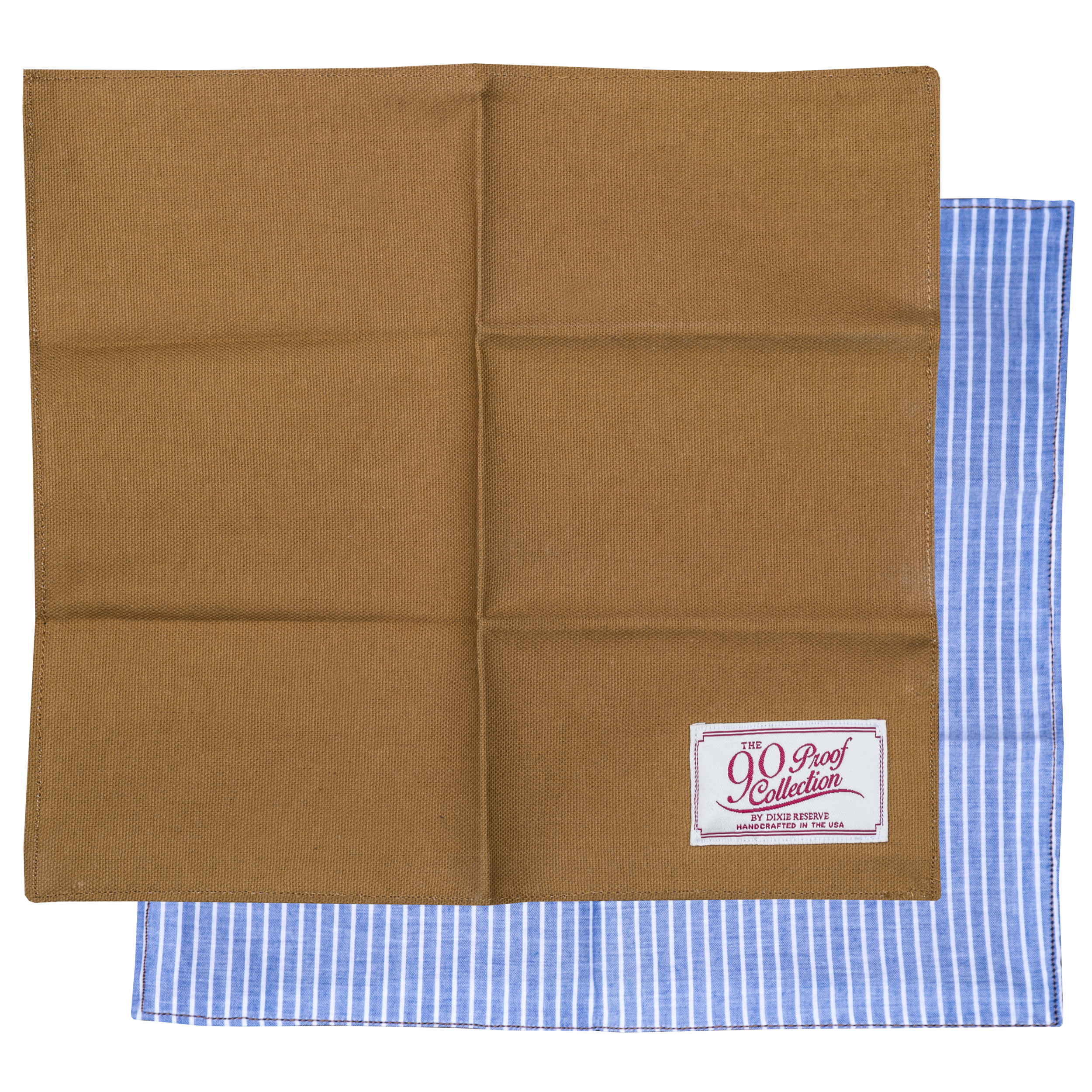 90 PROOF MAN SQUARE (STRIPED)