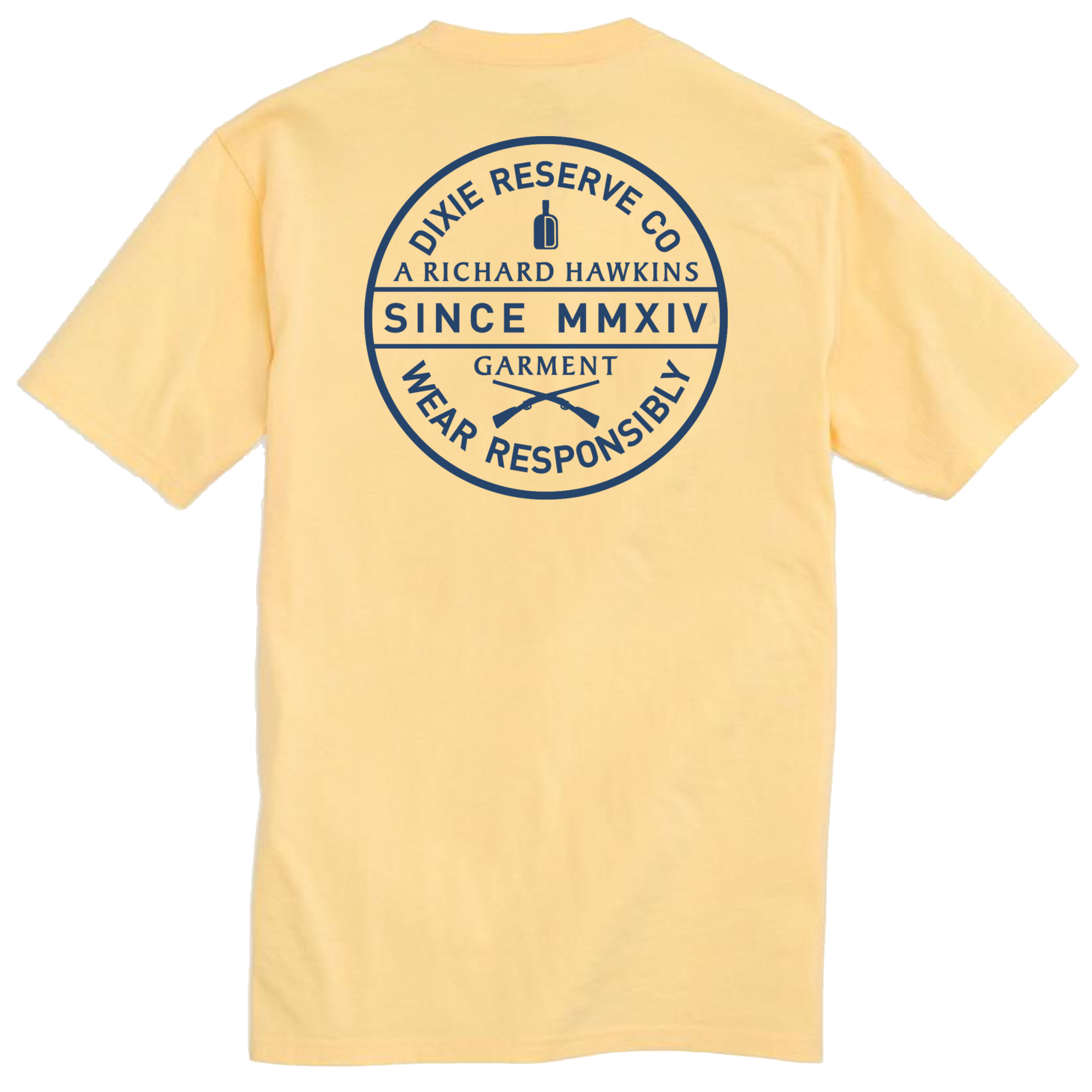 dixie reserve yellow vintage logo back.png