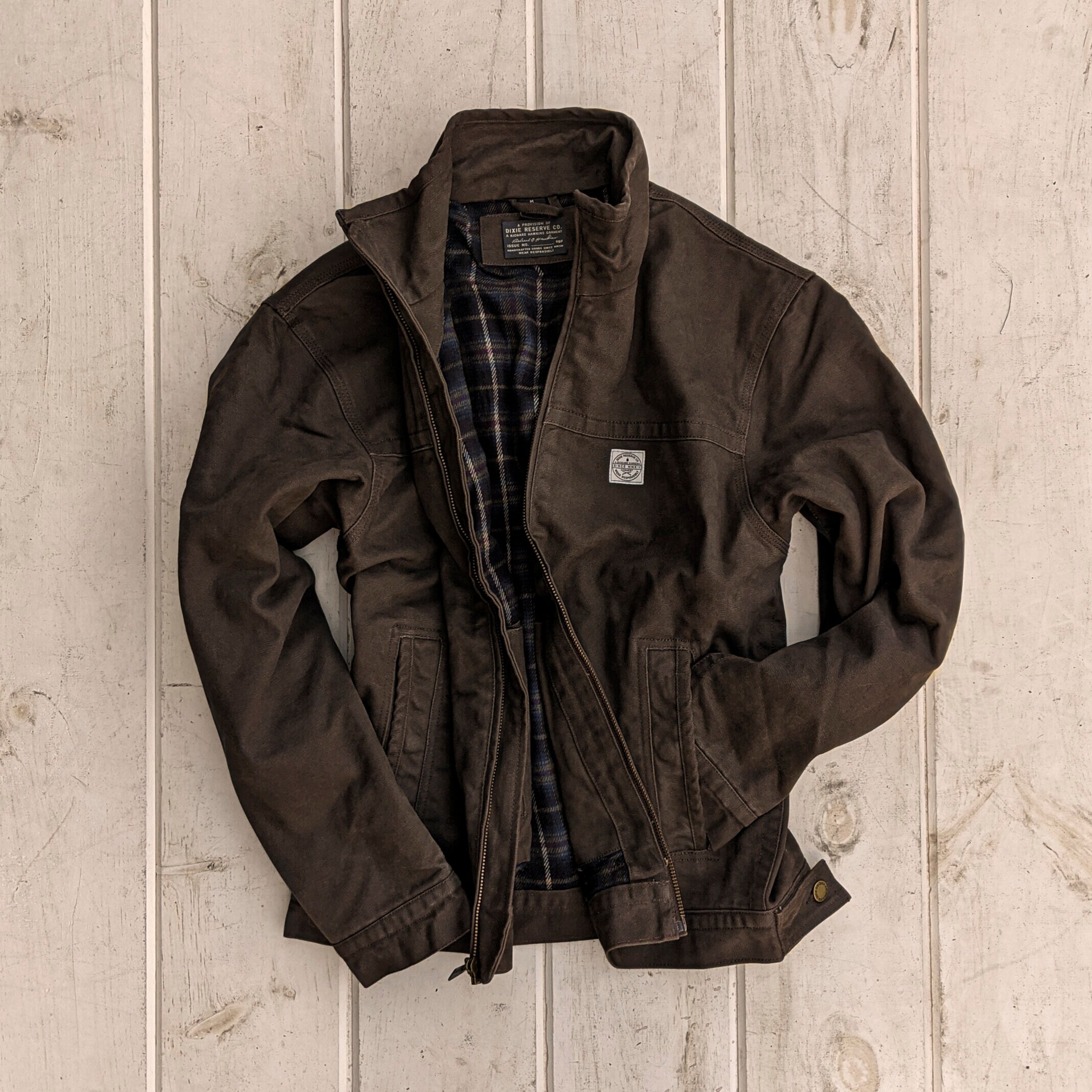 DIXIE RESERVE CO. — DUCK CANVAS WORK JACKET DIXIE RESERVE CO. — DUCK CANVAS WORK JACKET