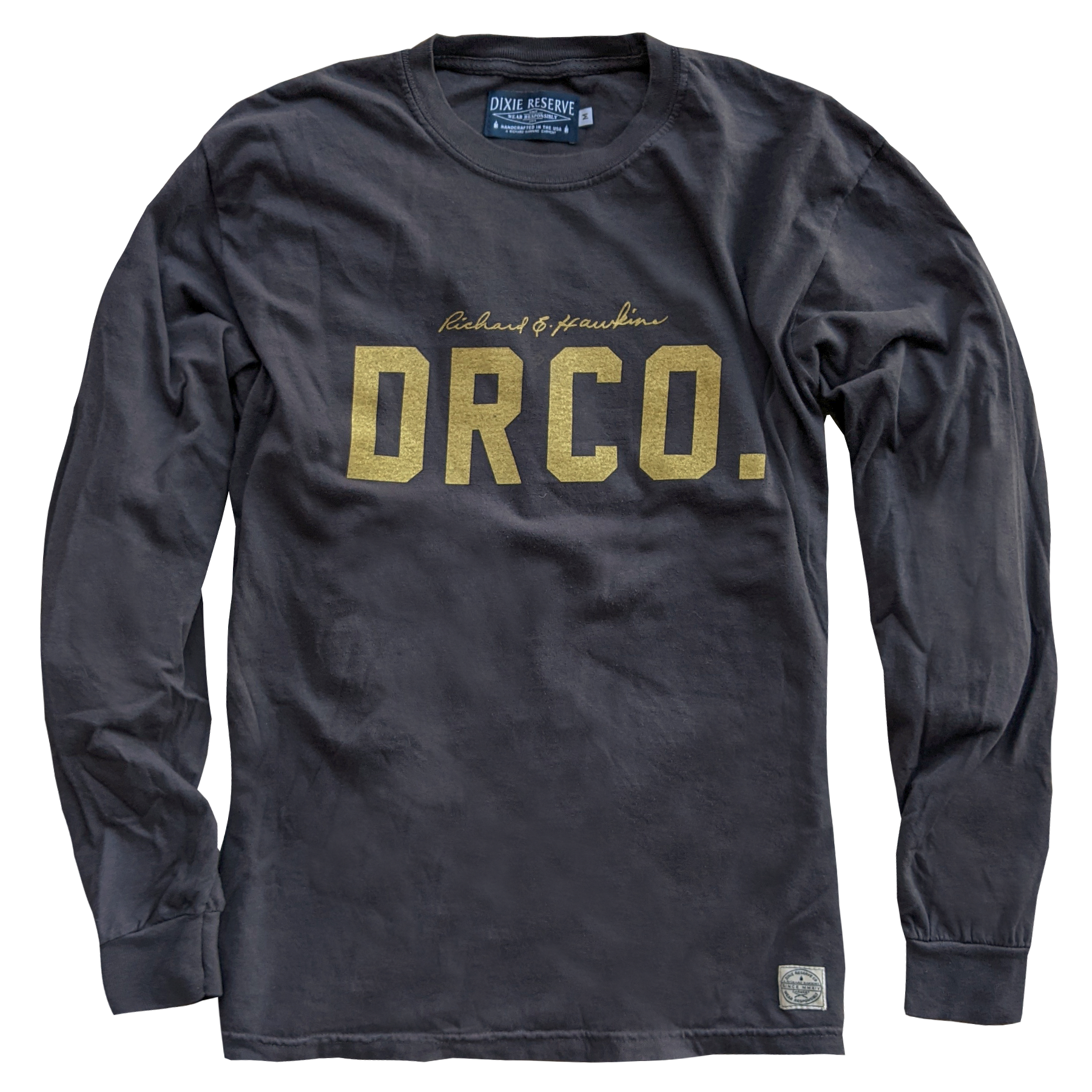DRCO signature tee front.png