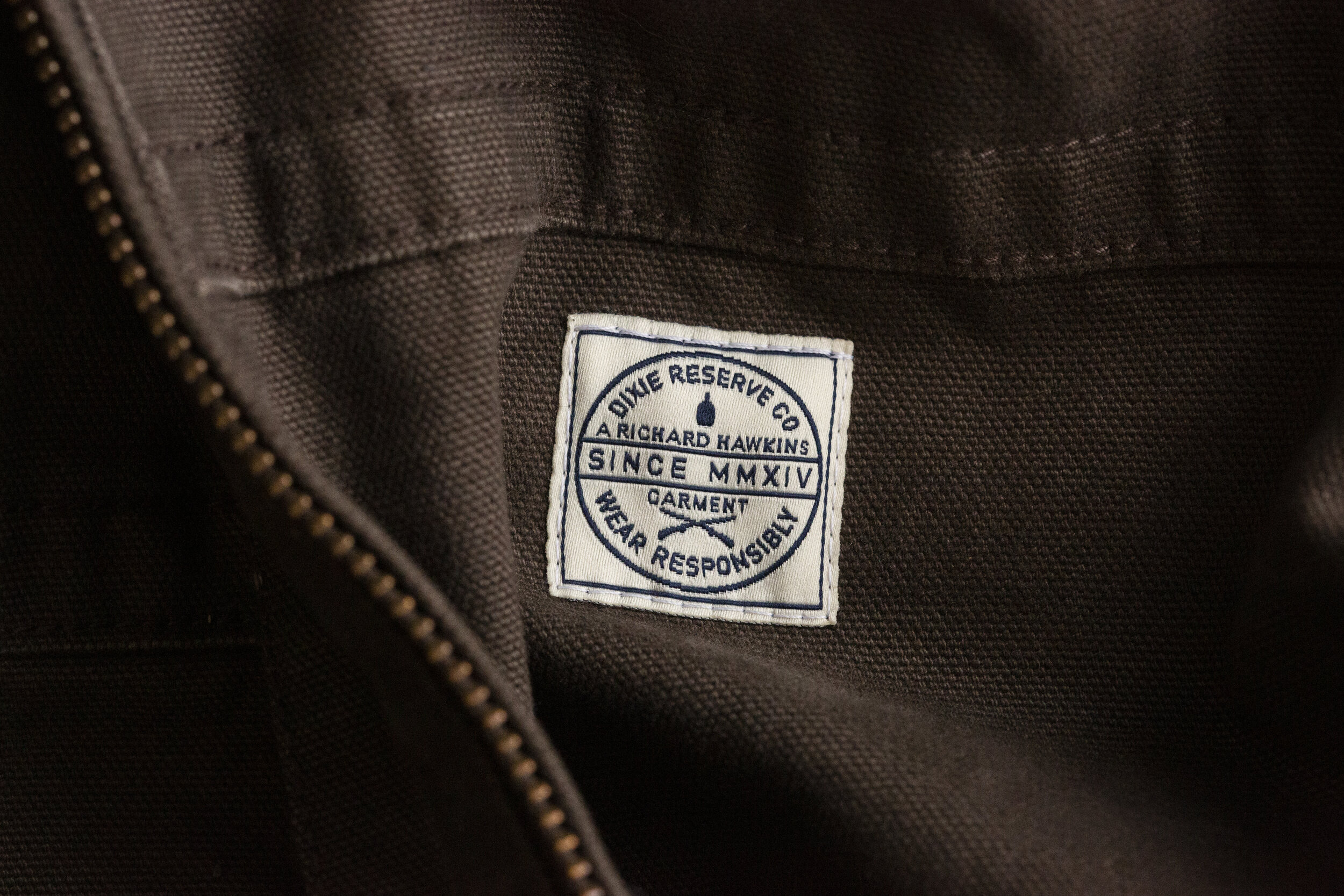 DIXIE RESERVE CO. — DUCK CANVAS WORK JACKET