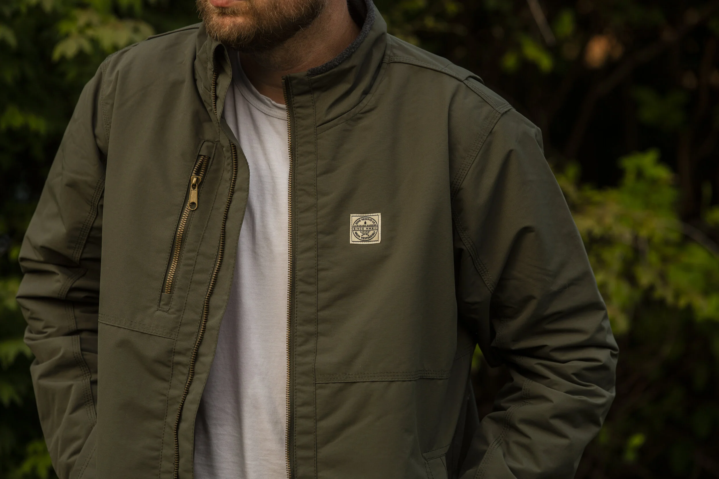 FLEECE LINED FIELD COAT