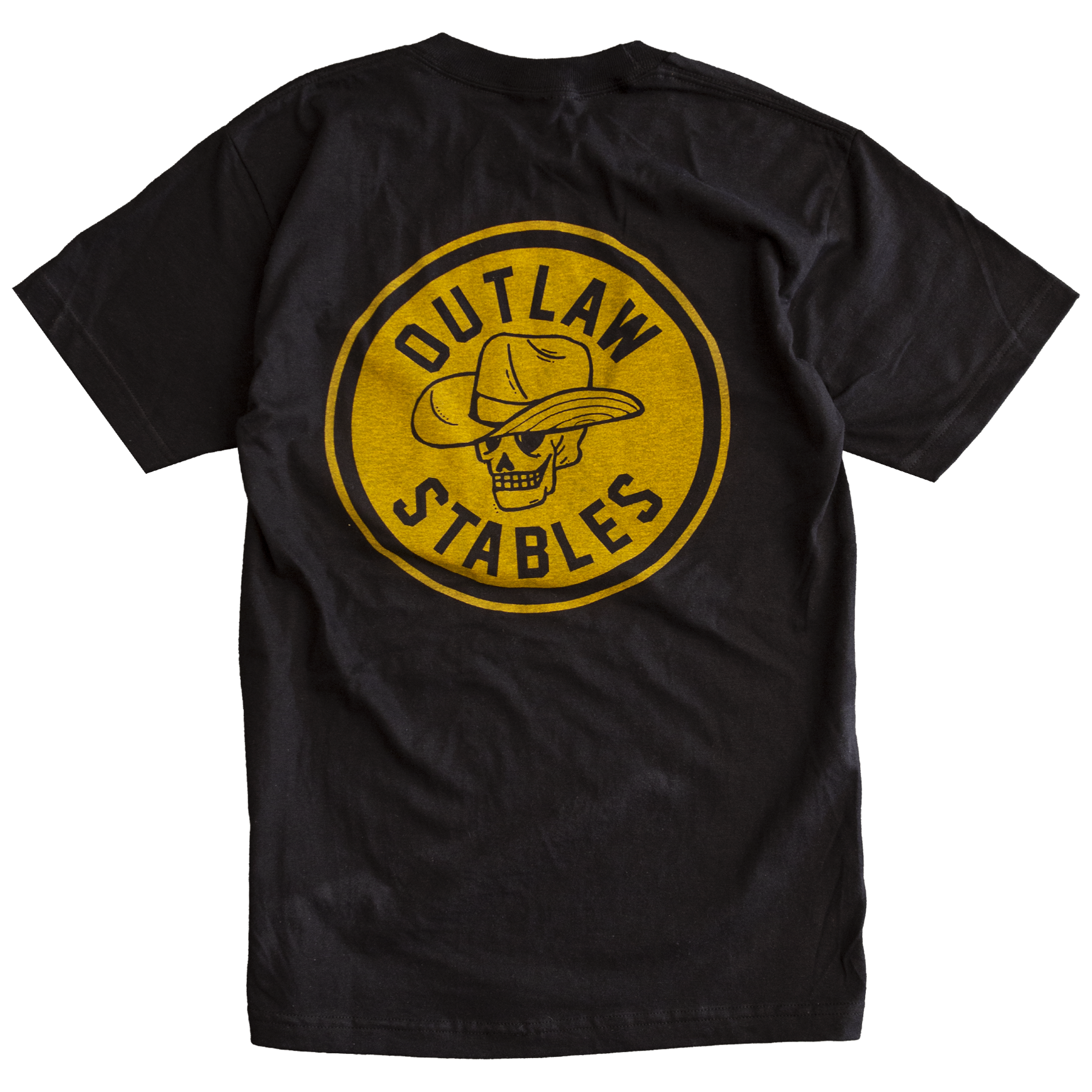 outlaw stables crest tee back drco.png