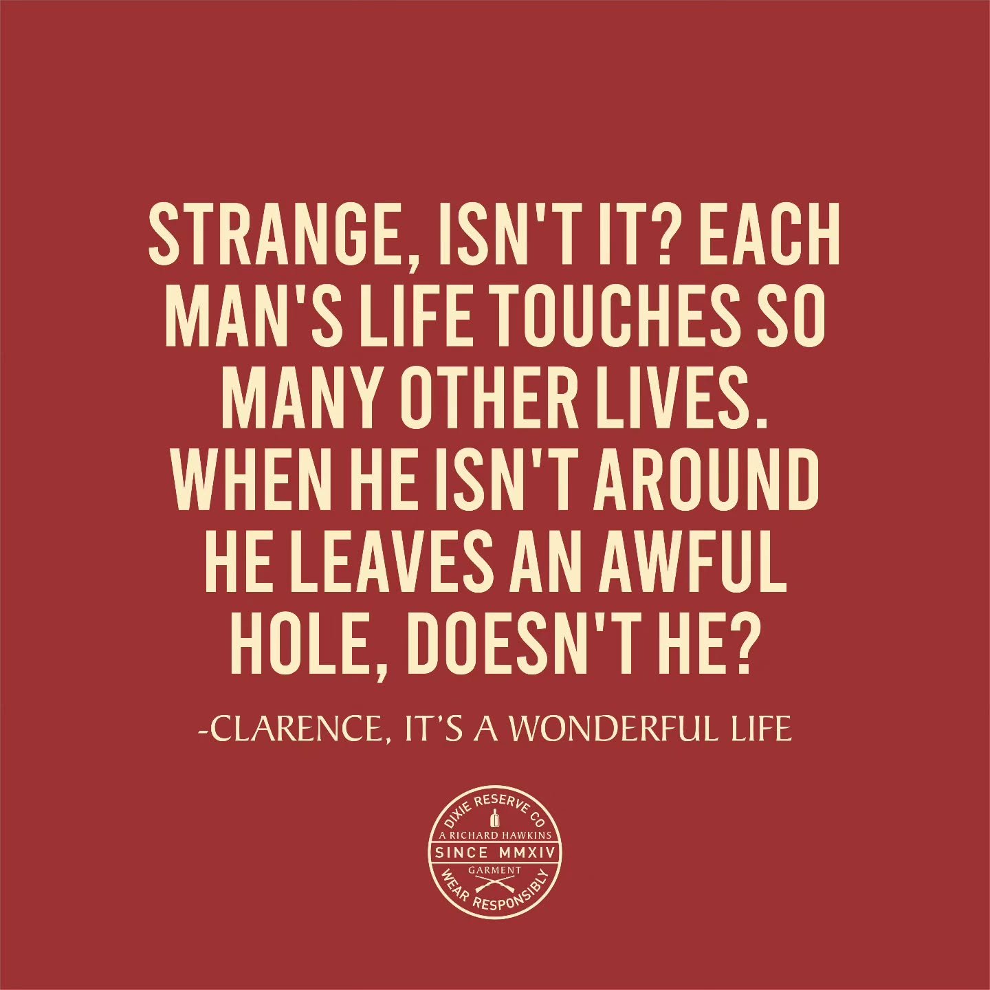 Wisdom from #ItsAWonderfulLife
#ClarenceOdbody #Christmas