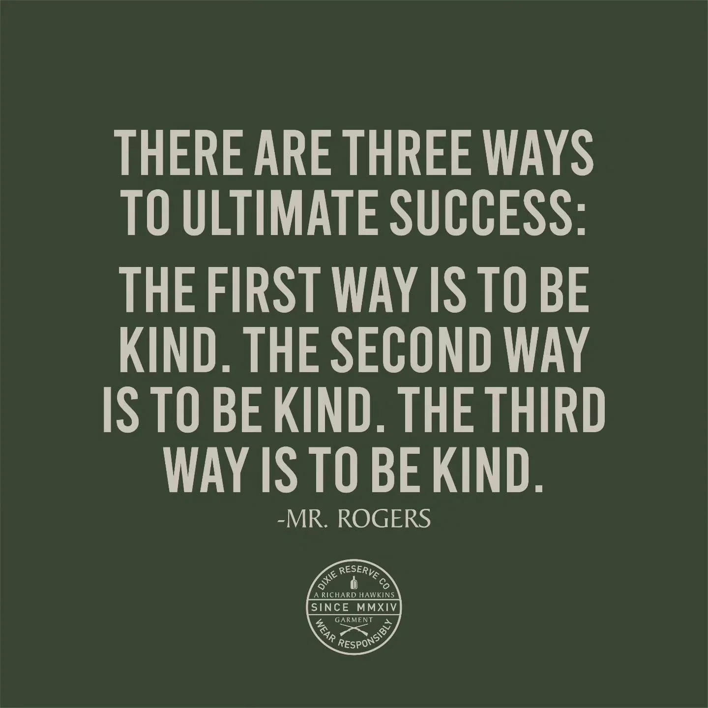 Wisdom from #MrRogers
.
.
#fredrogers #misterrogers #mrrogersneighborhood #kindnesd