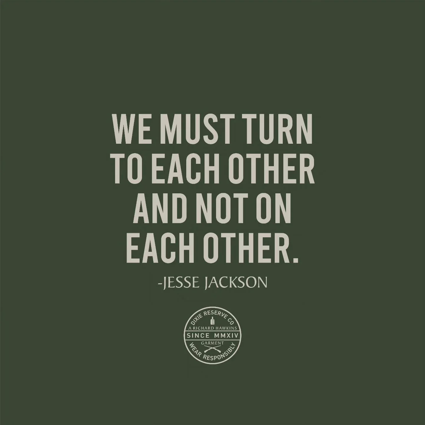 Wisdom from the late #JesseJackson.