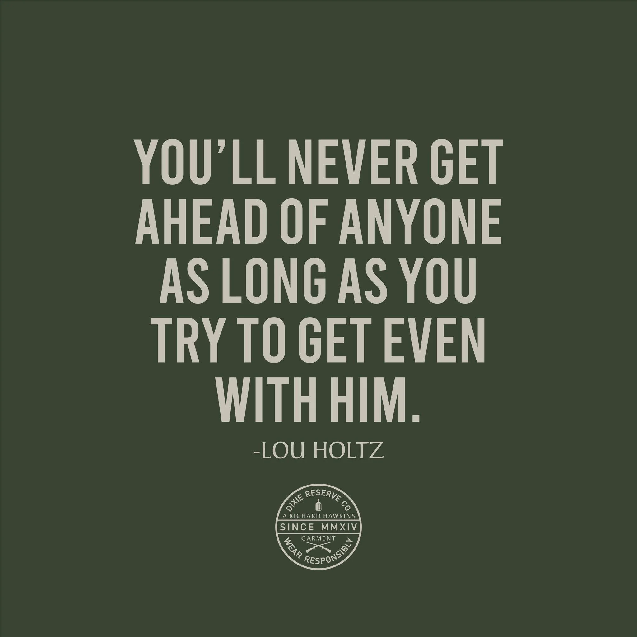 Wisdom. RIP, Coach Holtz. #LouHoltz