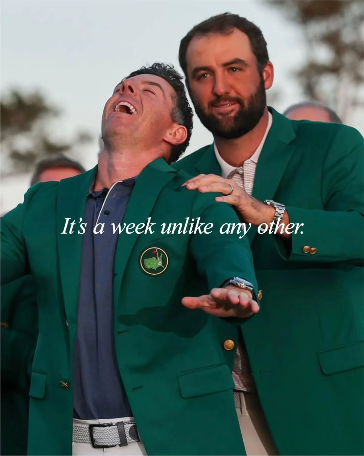 It's a good week to be alive. ⛳