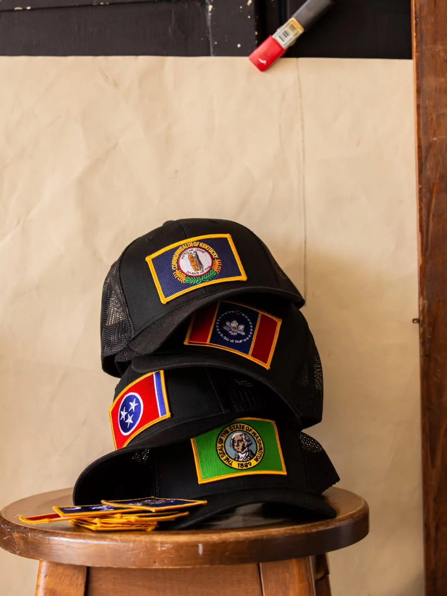 A hat for every state of mind. Available in low-profile or 5-panel trucker.