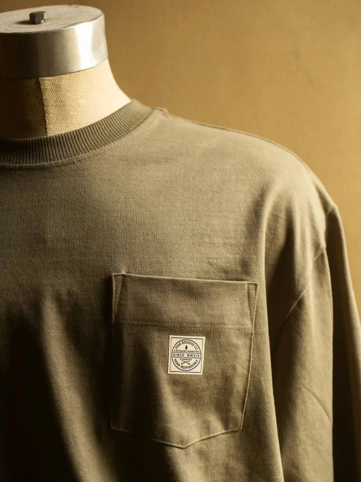 The first of many new fall releases. Heavyweight LS Working Man's Pocket Tee.