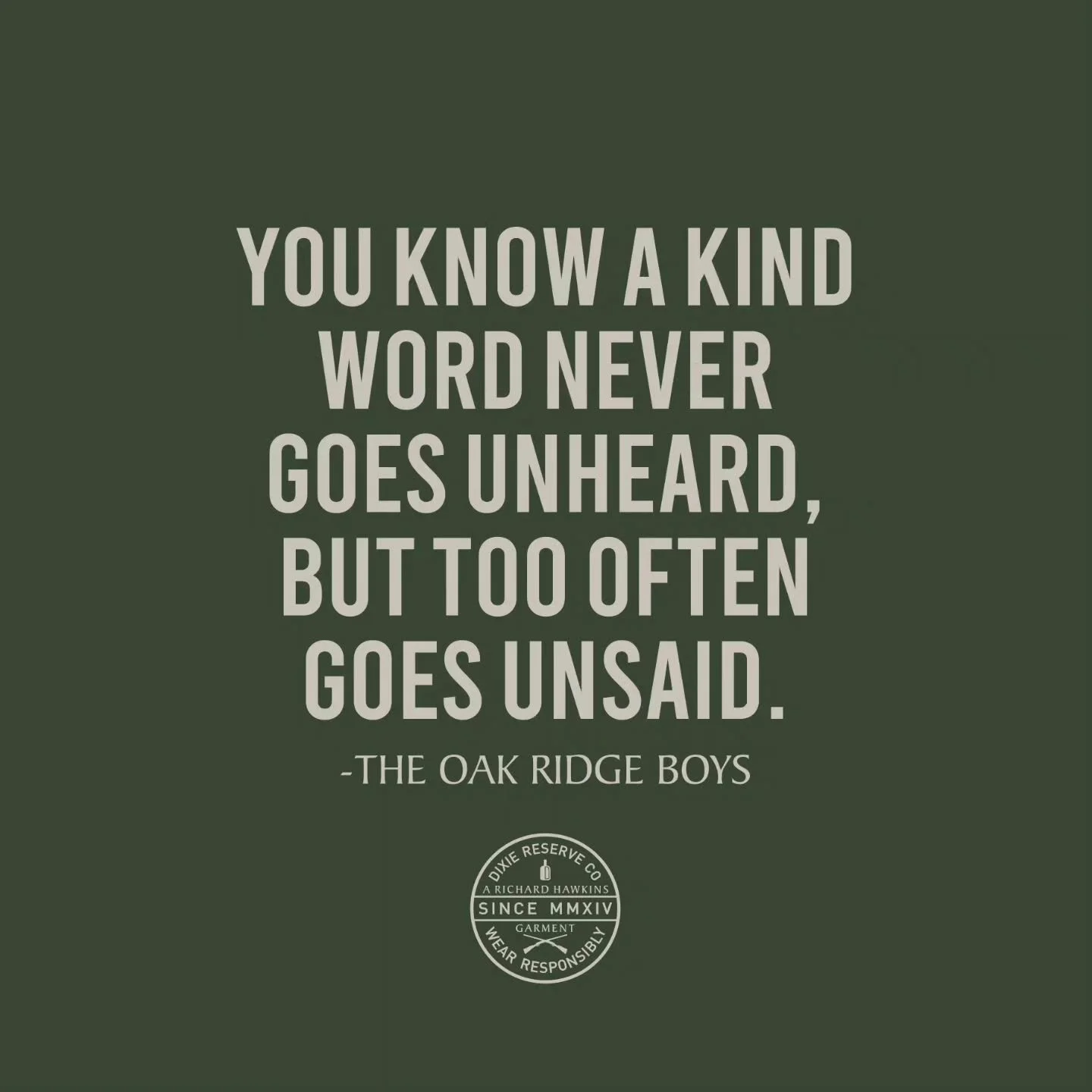 Wisdom.
#theoakridgeboys #oakridgeboys