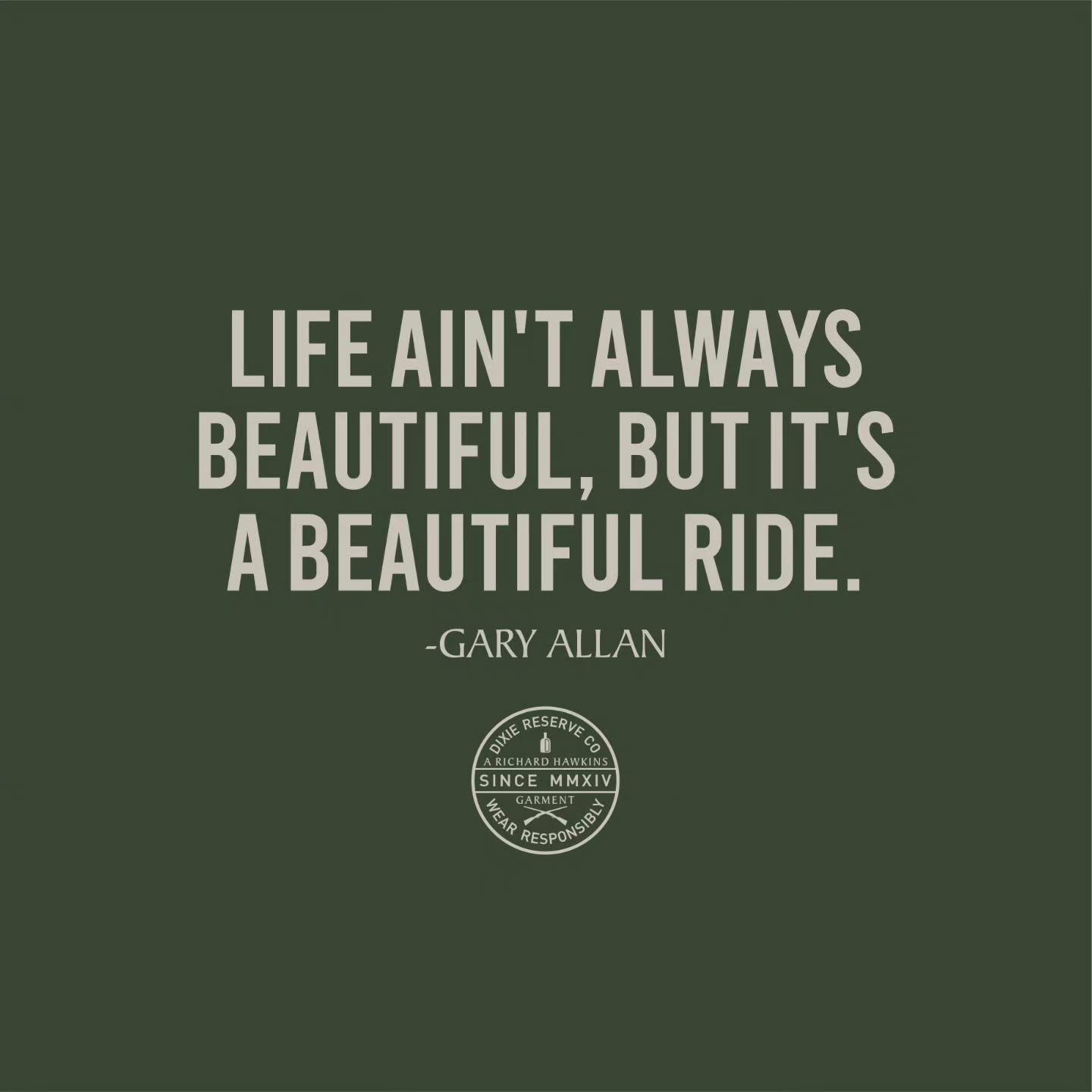 Wisdom. #GaryAllan