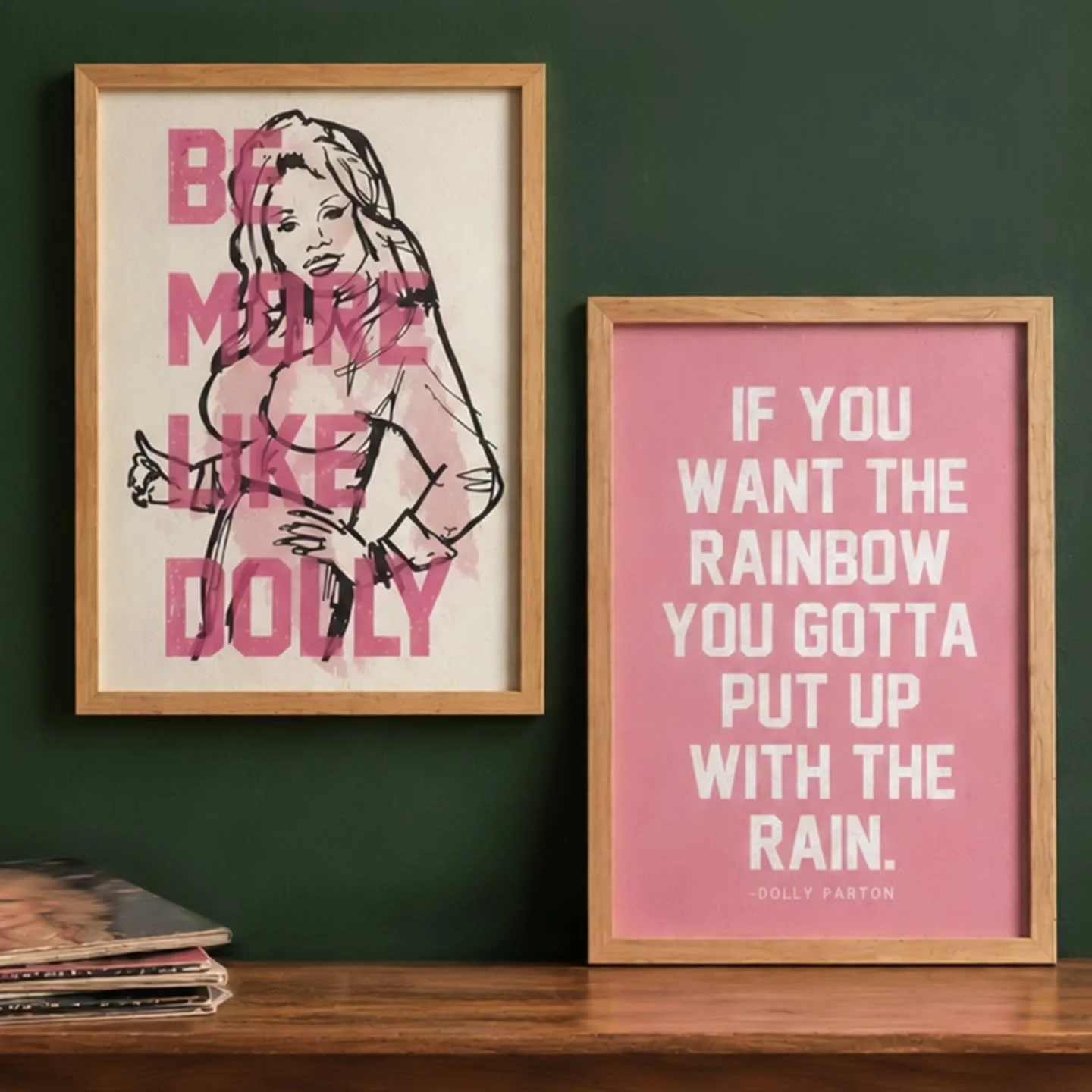 In honor of 9/25 we are releasing two VERY limited edition prints. All sales through 9/27 will be donated to Dolly's Imagination Library gifting books to children worldwide.