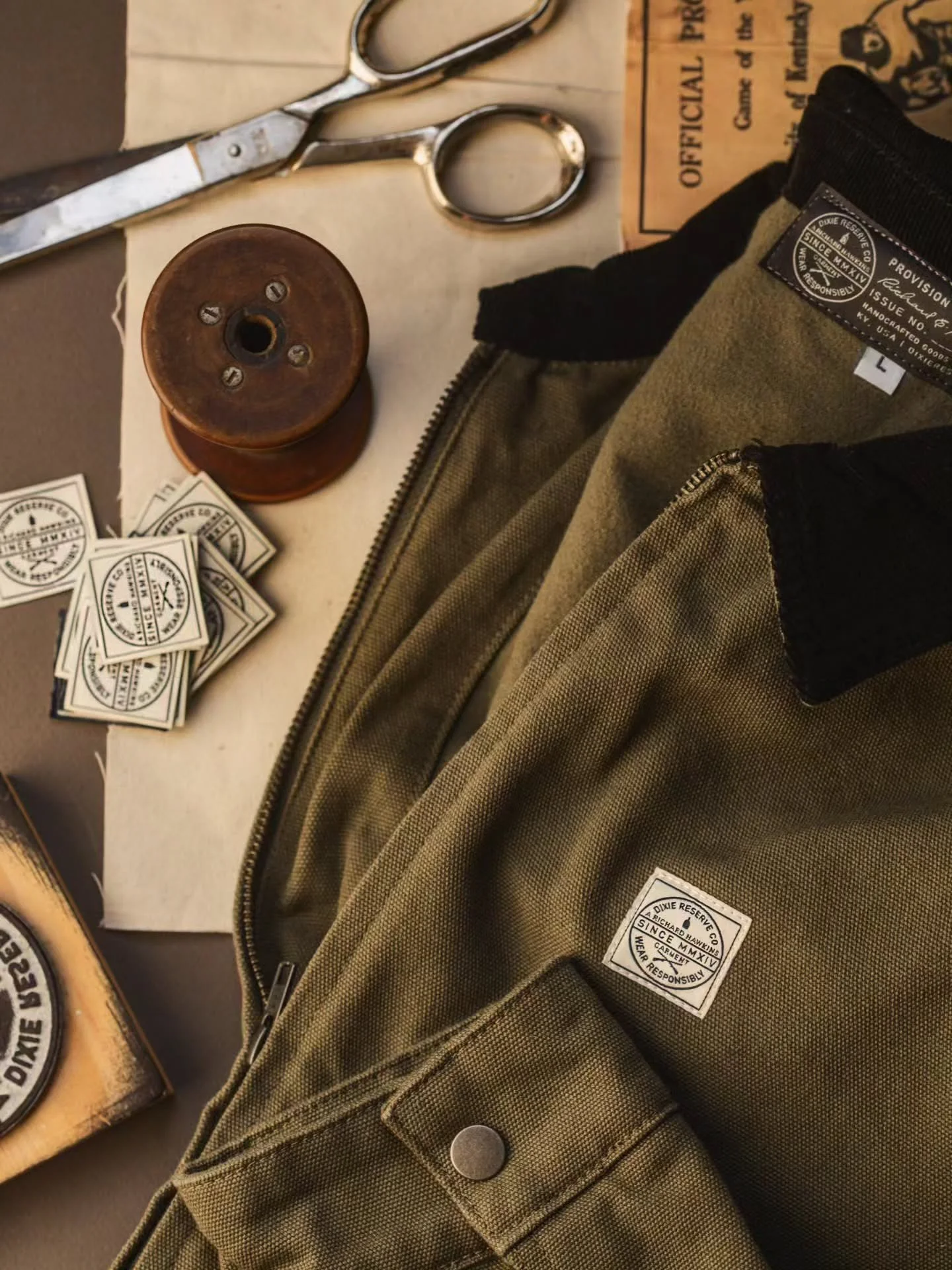 Heavyweight duck canvas isn't just built for a season, but for a lifetime jacket.