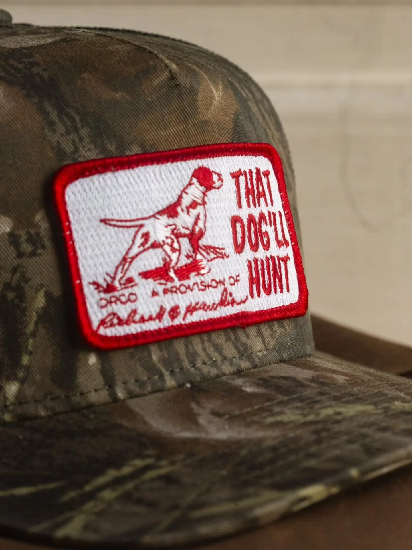 Now in camo.