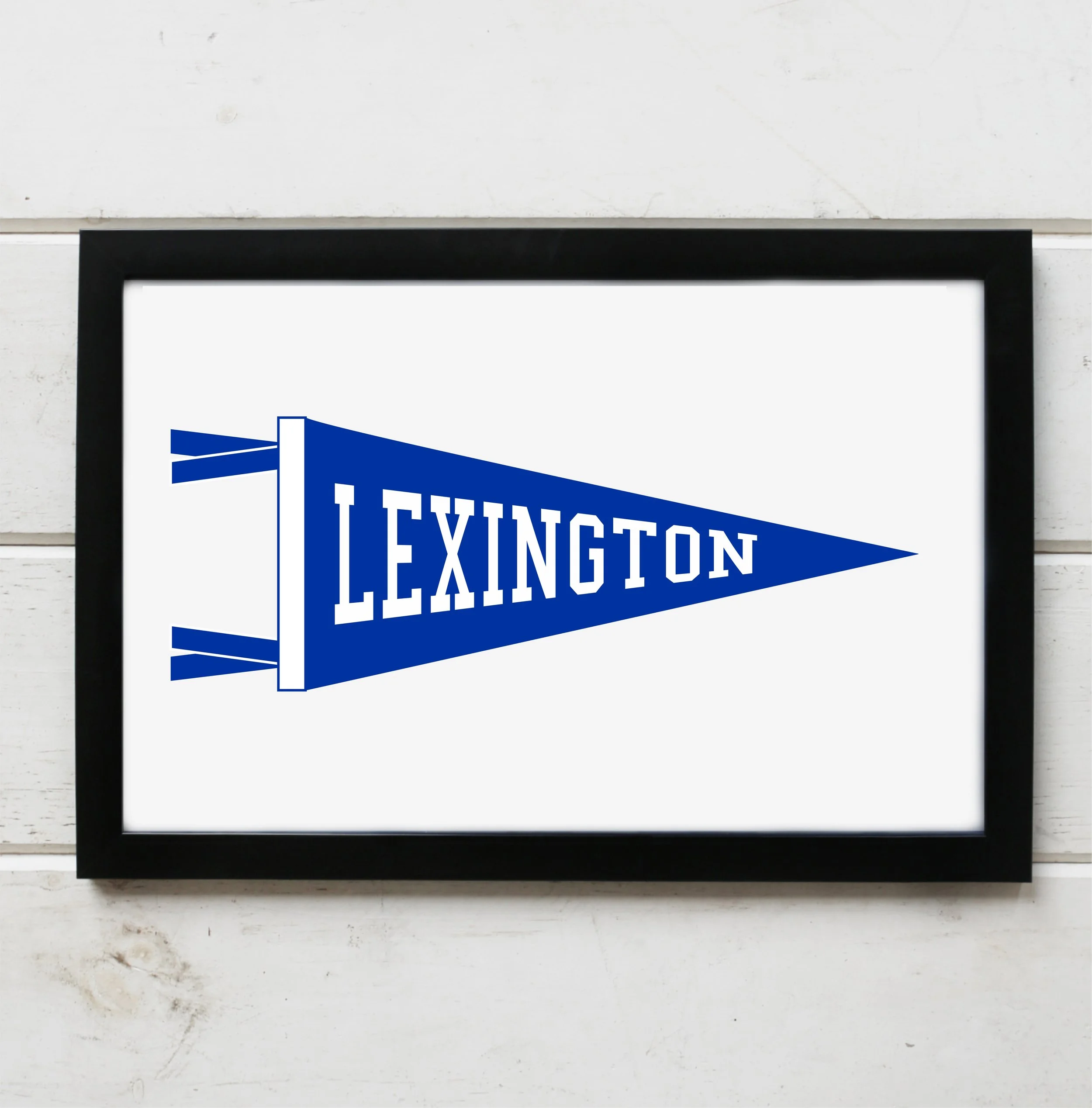 LEXINGTON PENNANT PRINT